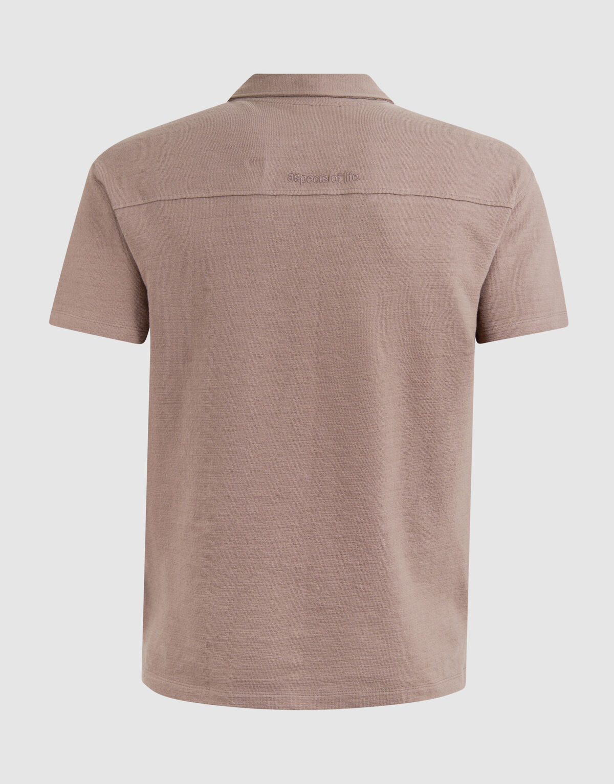 Stickerei Polo Hellbraun SHOEBY MEN
