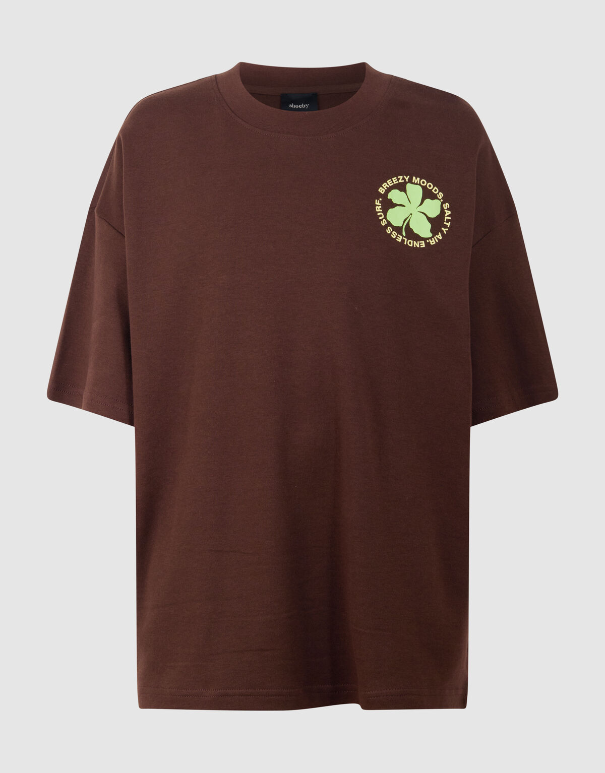 Cooles Kunstwerk T-Shirt Dunkelbraun SHOEBY BOYS