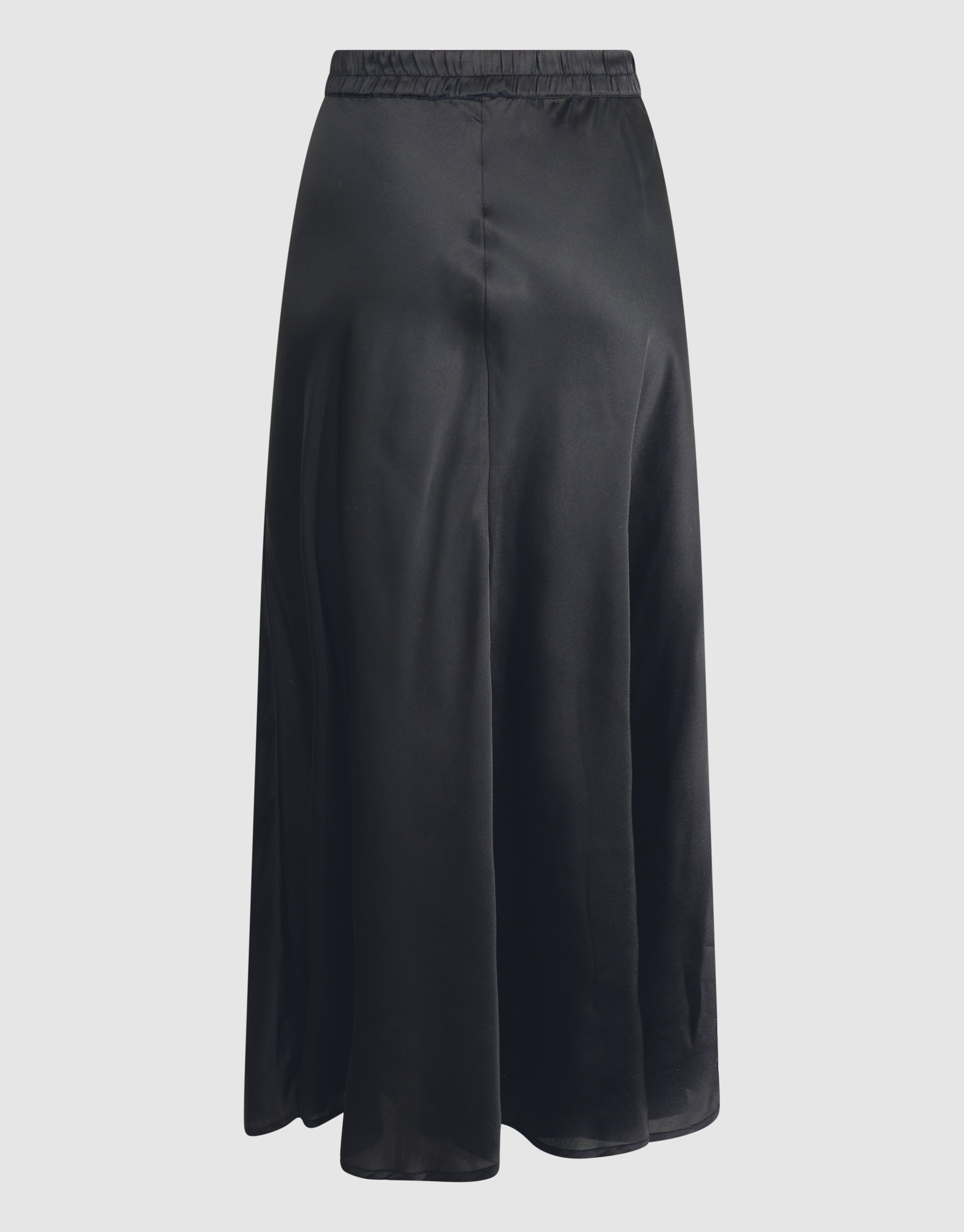 Satijnen Maxi Rok Zwart SHOEBY WOMEN