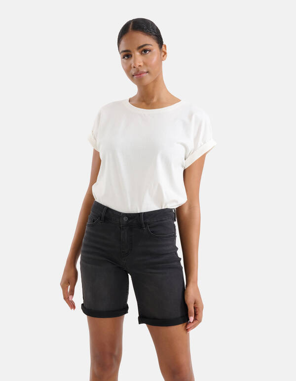 Denim Short Schwarz SHOEBY WOMEN