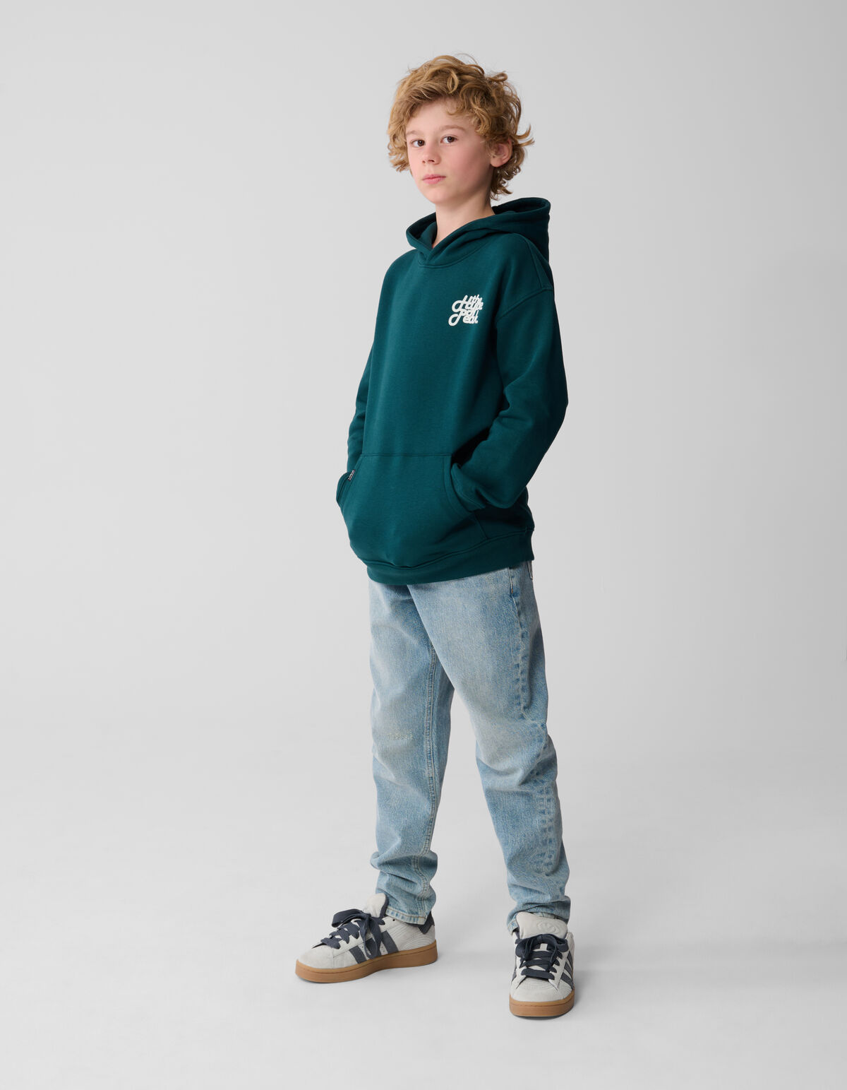 Hype Artwork Hoodie Dunkelgr&uuml;n SHOEBY BOYS