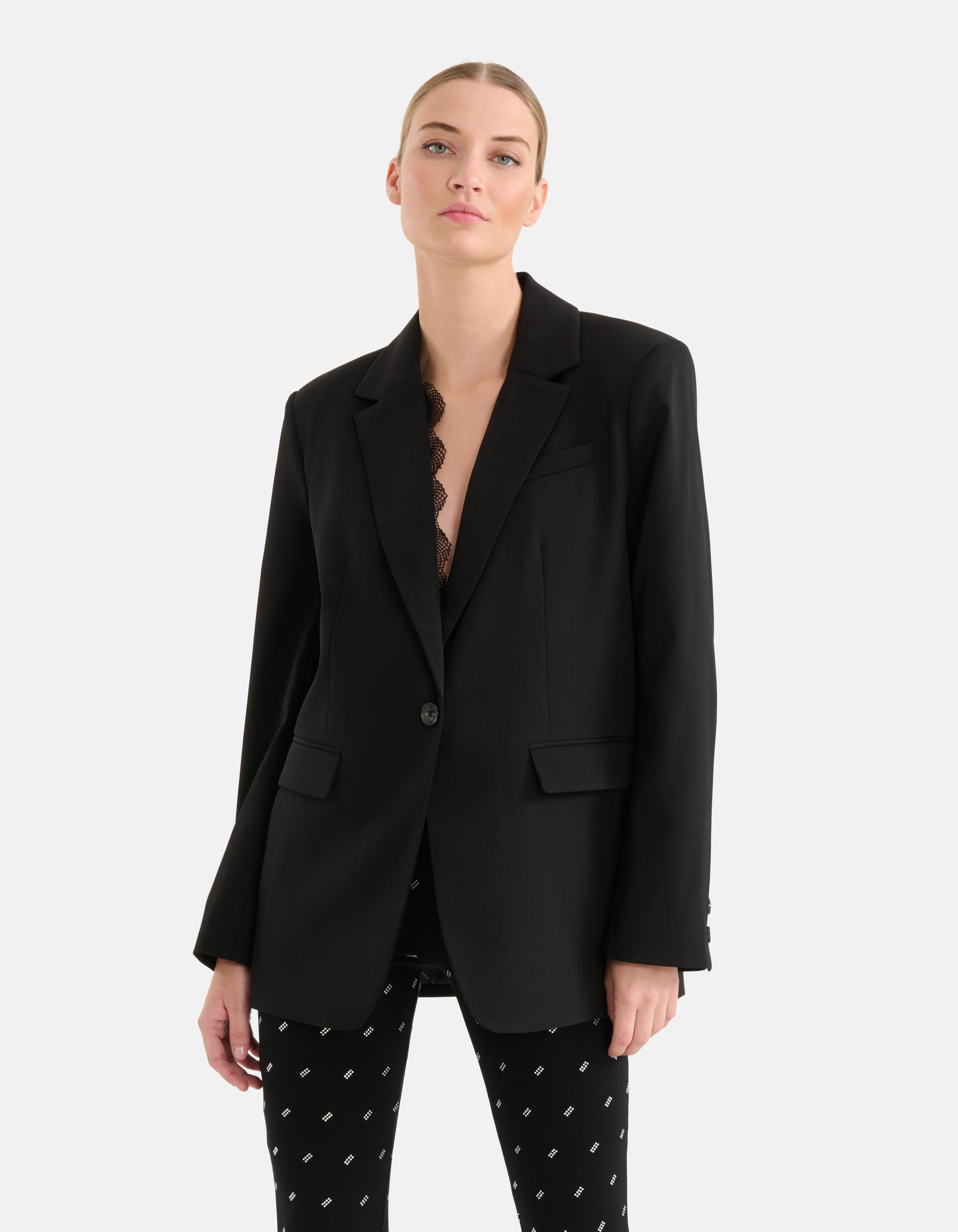 Spitzenblazer Schwarz von Mieke SHOEBY WOMEN