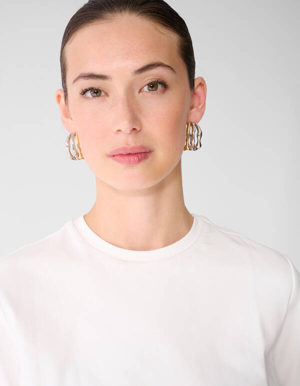 Triple Ohrringe Silber/Gold SHOEBY ACCESSOIRES
