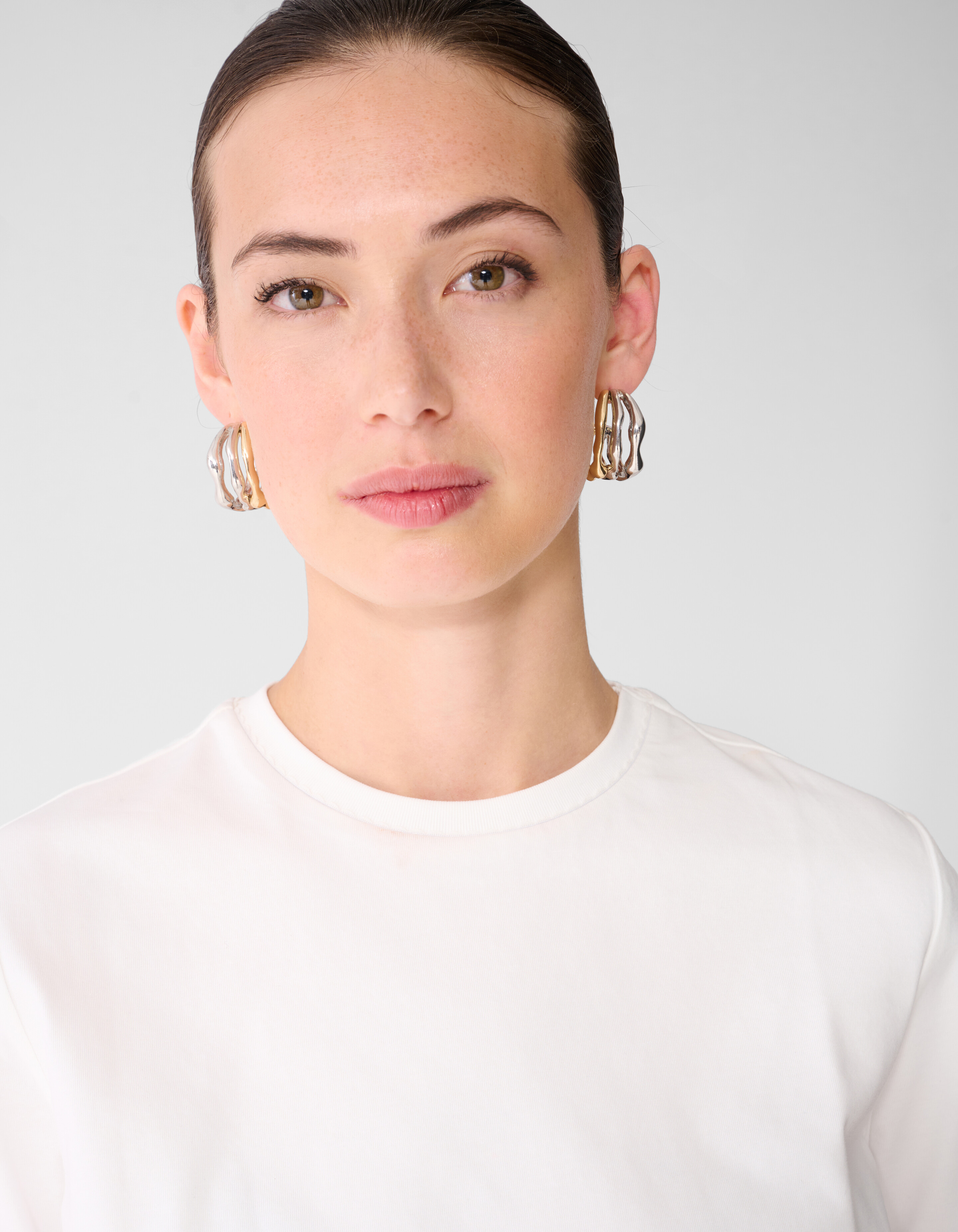 Triple Ohrringe Silber/Gold SHOEBY ACCESSOIRES