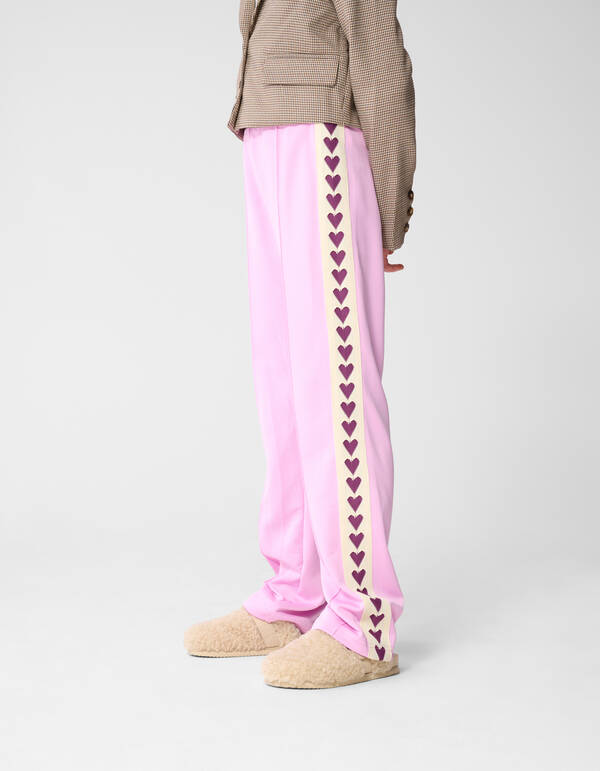Sporty Heart Weite Hose Rosa SHOEBY GIRLS