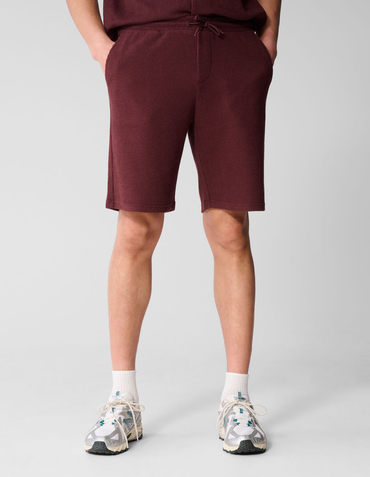 Rippe Kurz Dunkelrot SHOEBY MEN