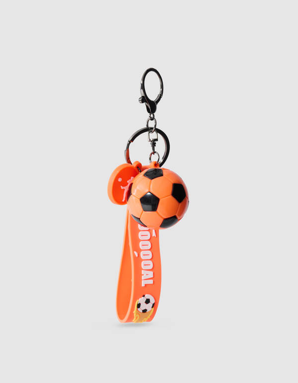 Ziel Schl&uuml;sselanh&auml;nger Orange SHOEBY ACCESSOIRES