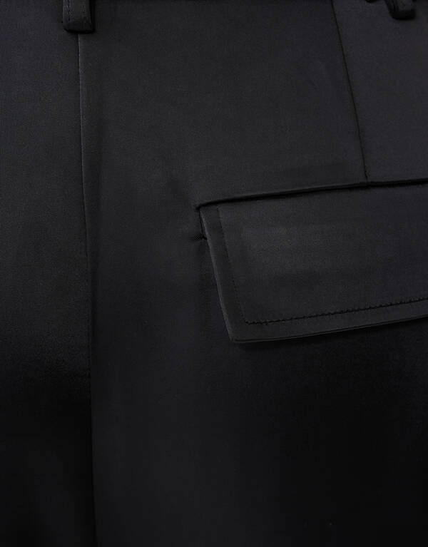 Heavy Satin Barrel Fit Hose Schwarz SHOEBY WOMEN