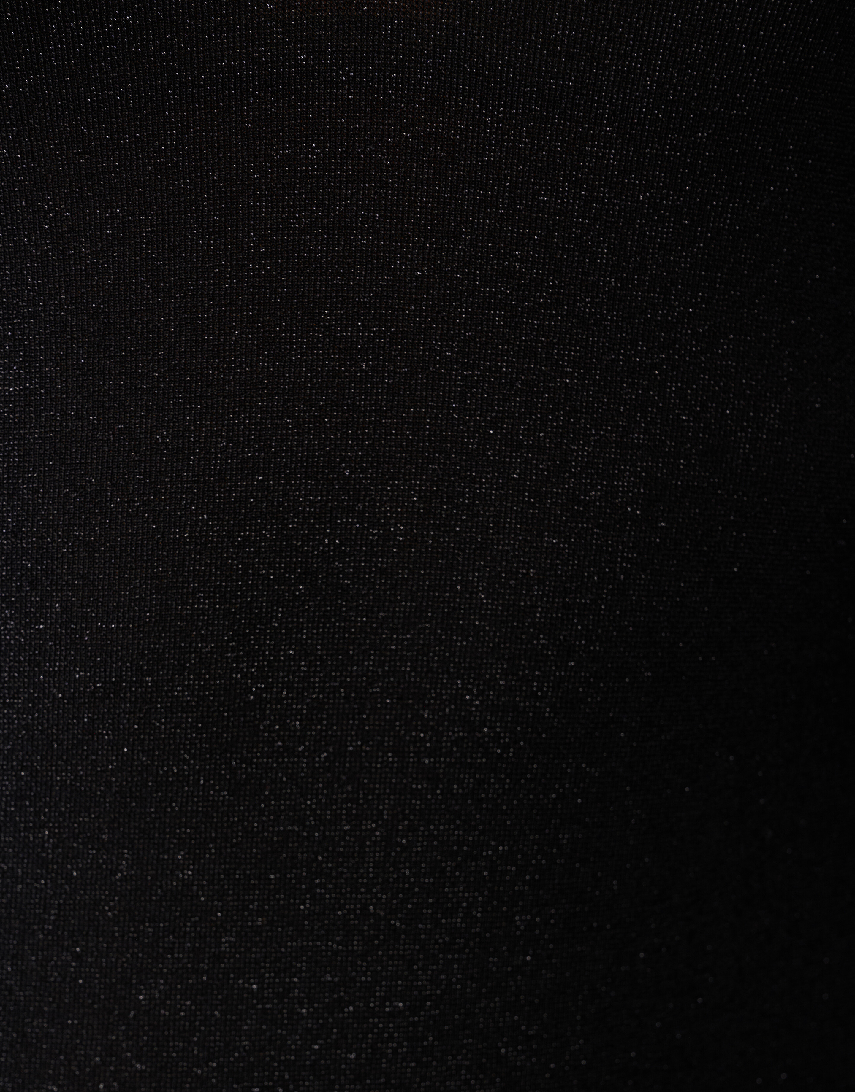 Glitzer-Body mit V-Ausschnitt, schwarz SHOEBY WOMEN