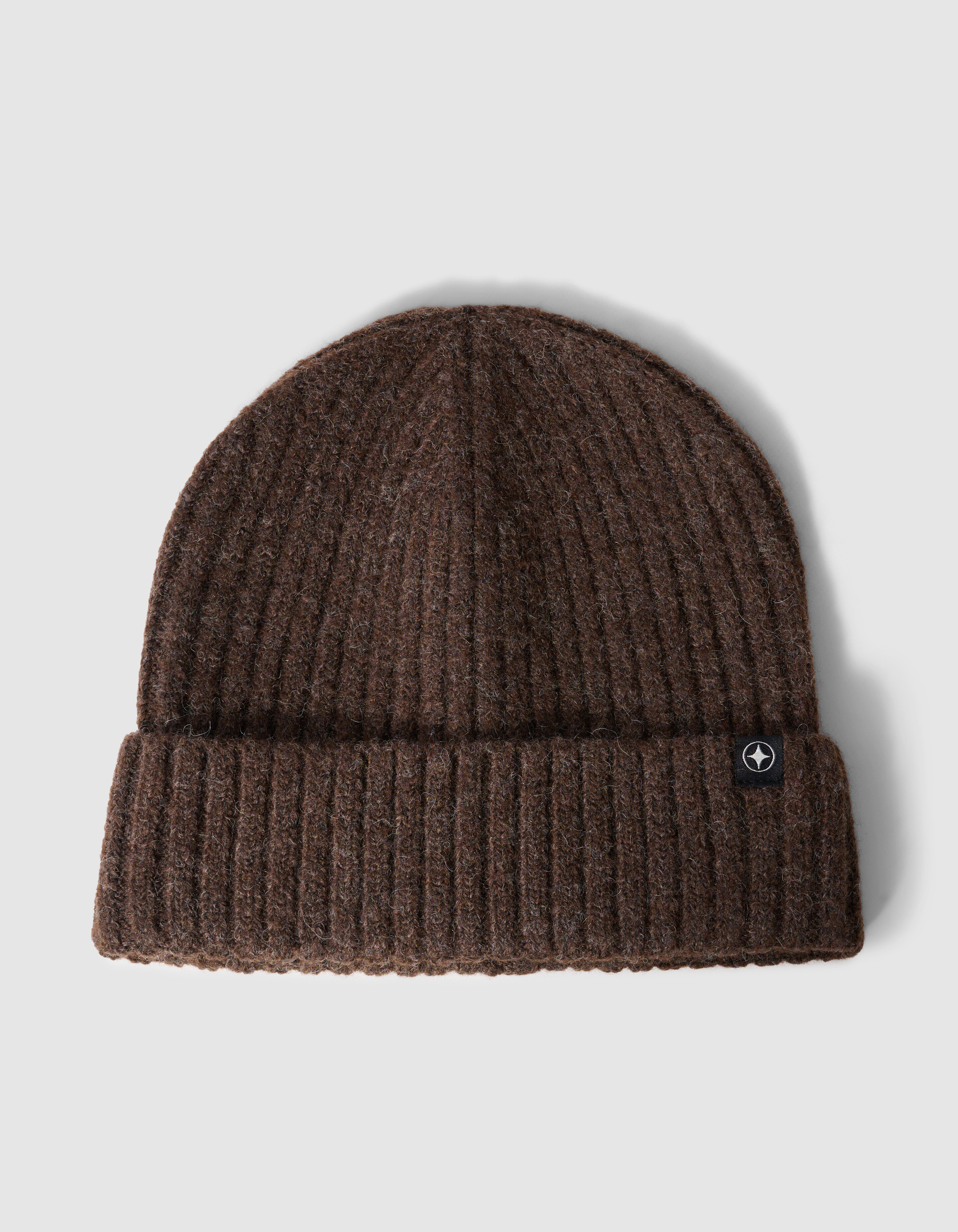 Rib Beanie Dunkelbraun SHOEBY ACCESSOIRES