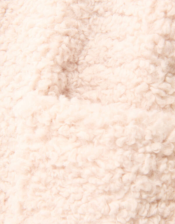 Teddy Gilet Gebrochenes Wei&szlig; SHOEBY GIRLS