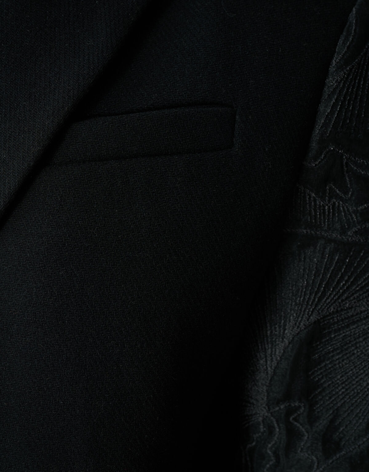 Kurze Mischjacke Schwarz SHOEBY WOMEN