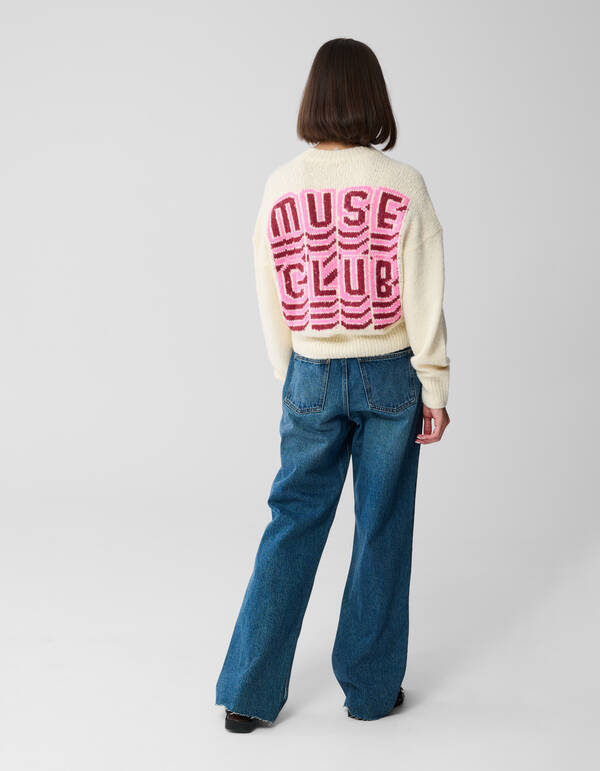 Weit geschnittene Jeans Extra Lang Dunkelblau SHOEBY WOMEN