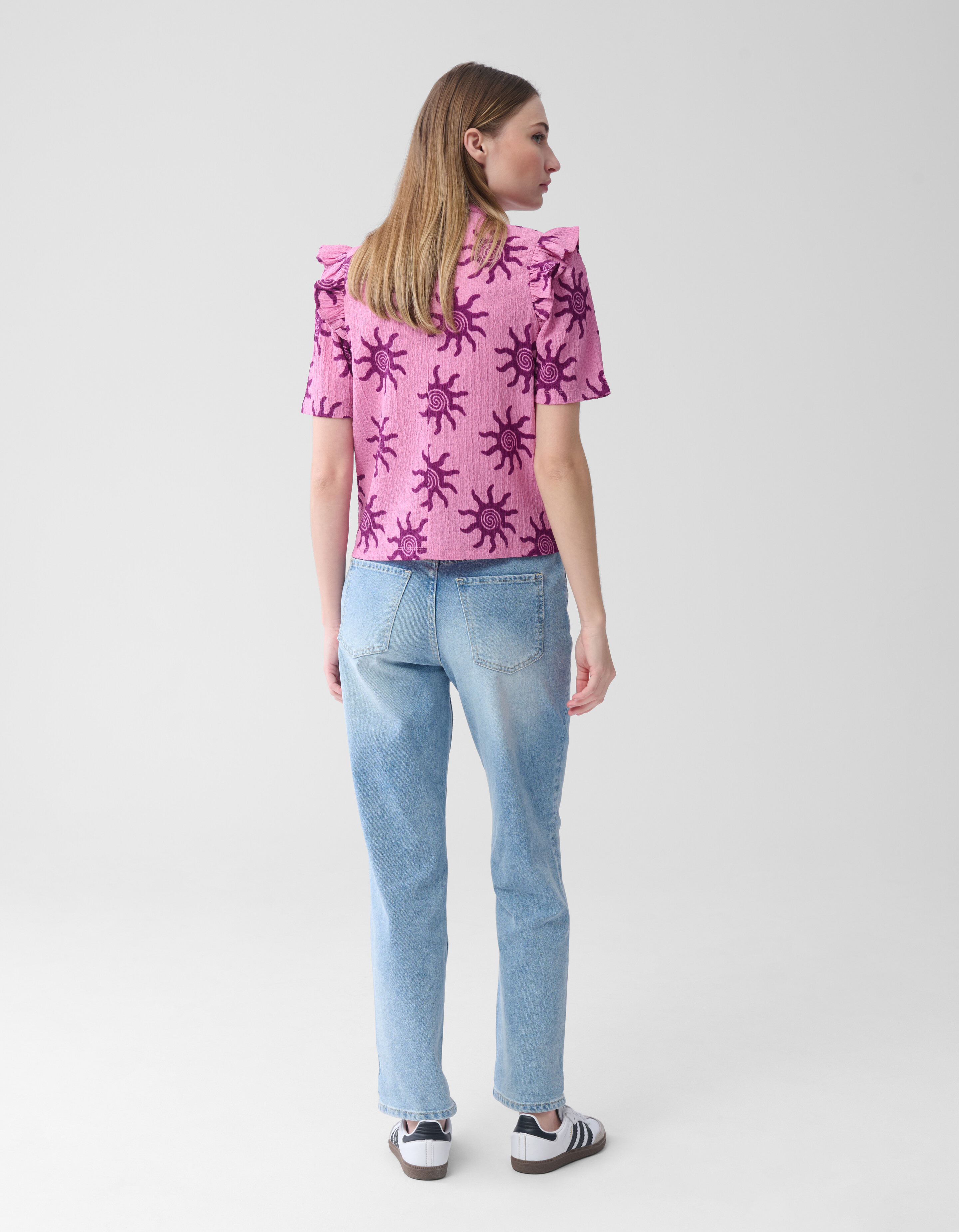 Tapered Fit Jeans Blau SHOEBY WOMEN