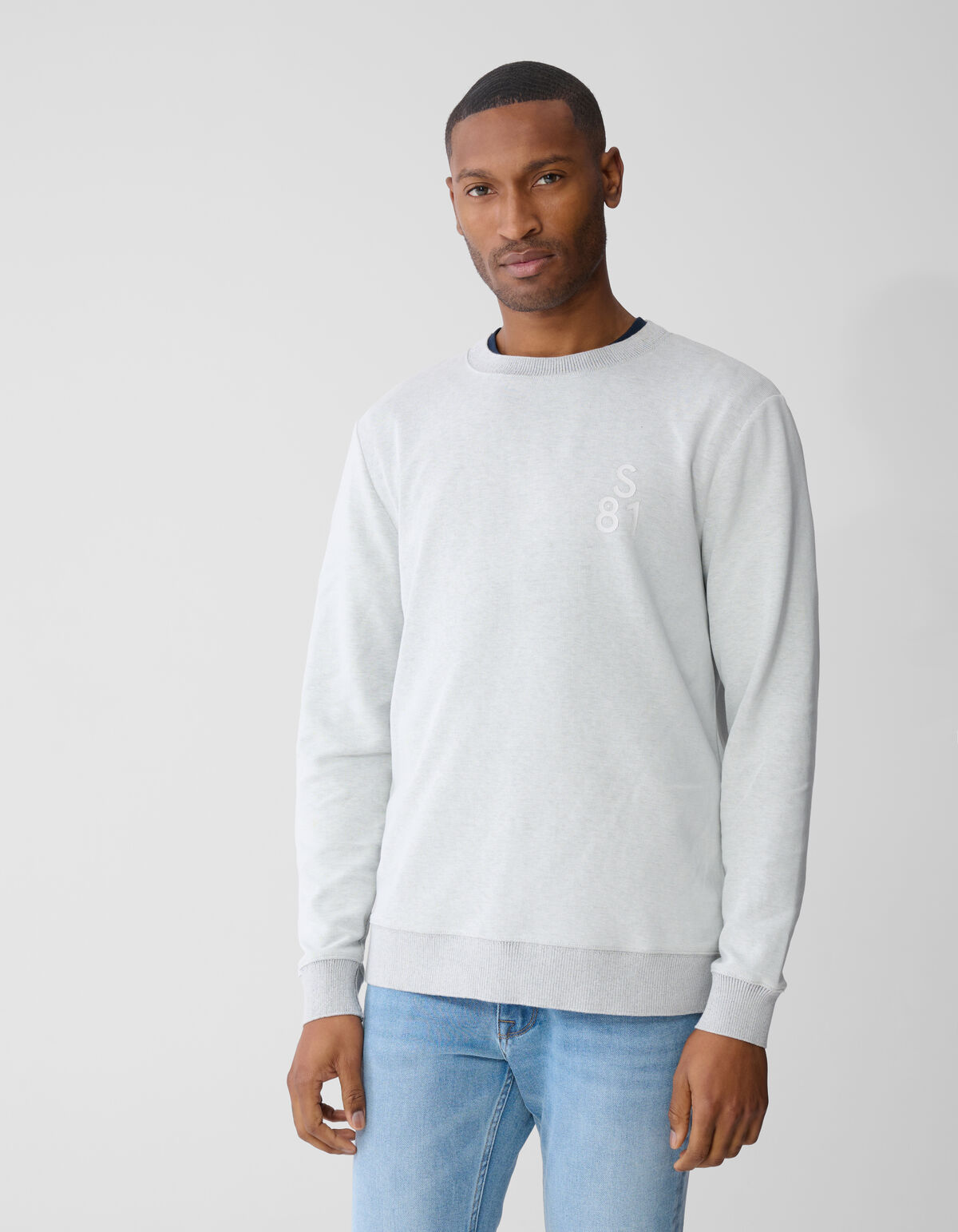 Spark Logo Sweatshirt Hellgrau SHOEBY MEN