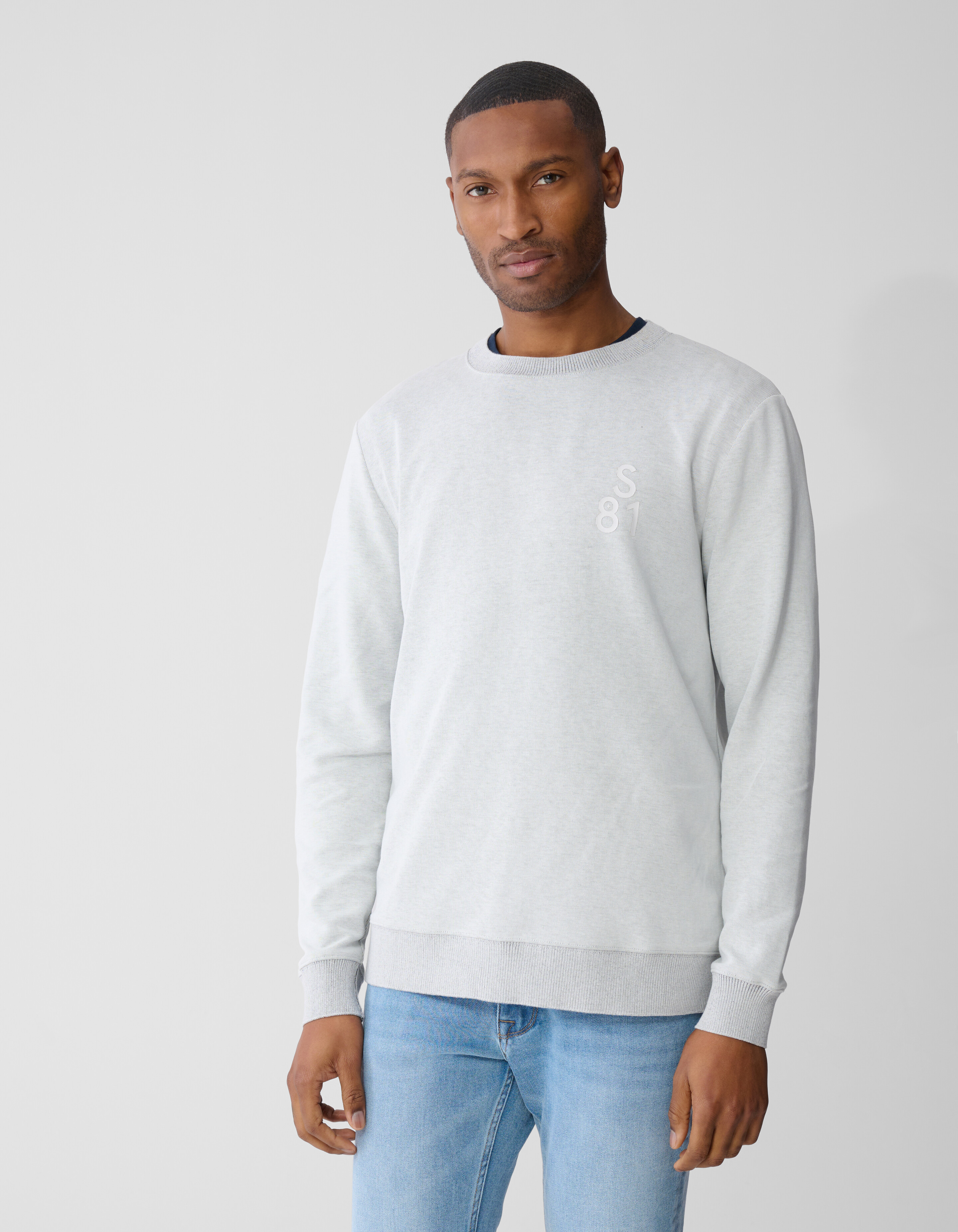 Spark Logo Sweatshirt Hellgrau SHOEBY MEN