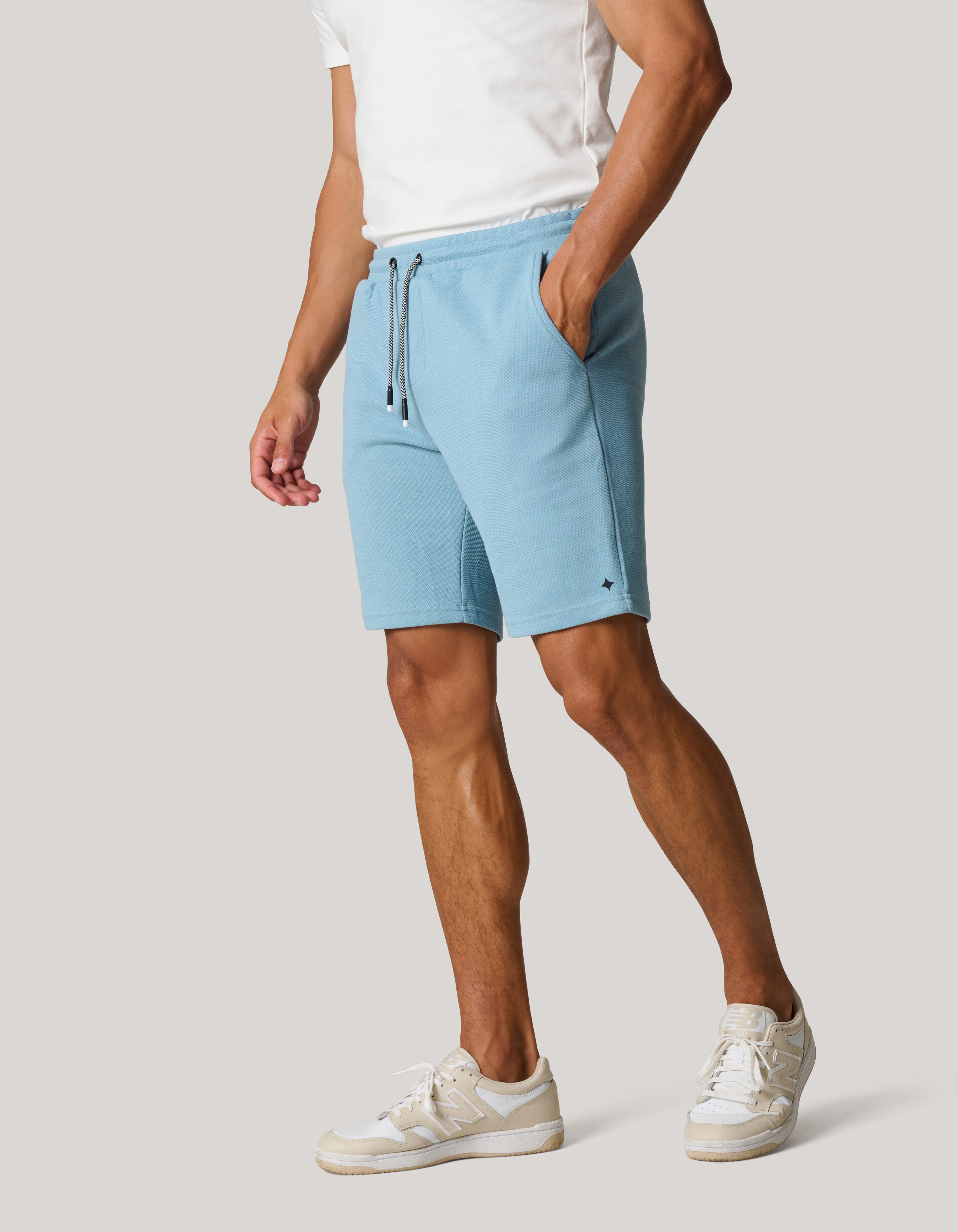 Pique Short Blau SHOEBY MEN