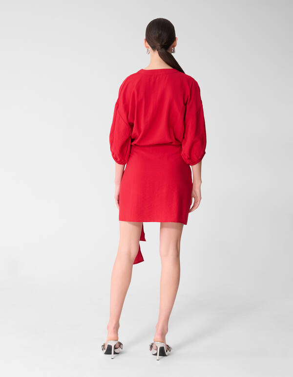 Mini Wickelkleid Rot SHOEBY WOMEN