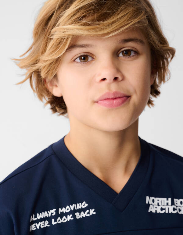 Trailblaze Langarmshirt Blau SHOEBY BOYS