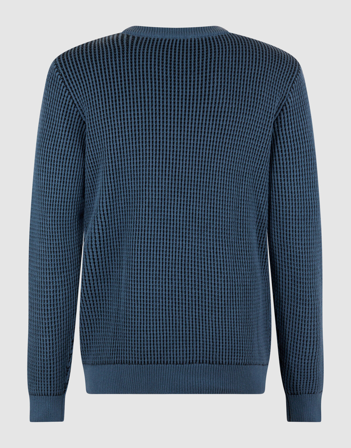 Geflochtener Strickpullover Blau SHOEBY MEN