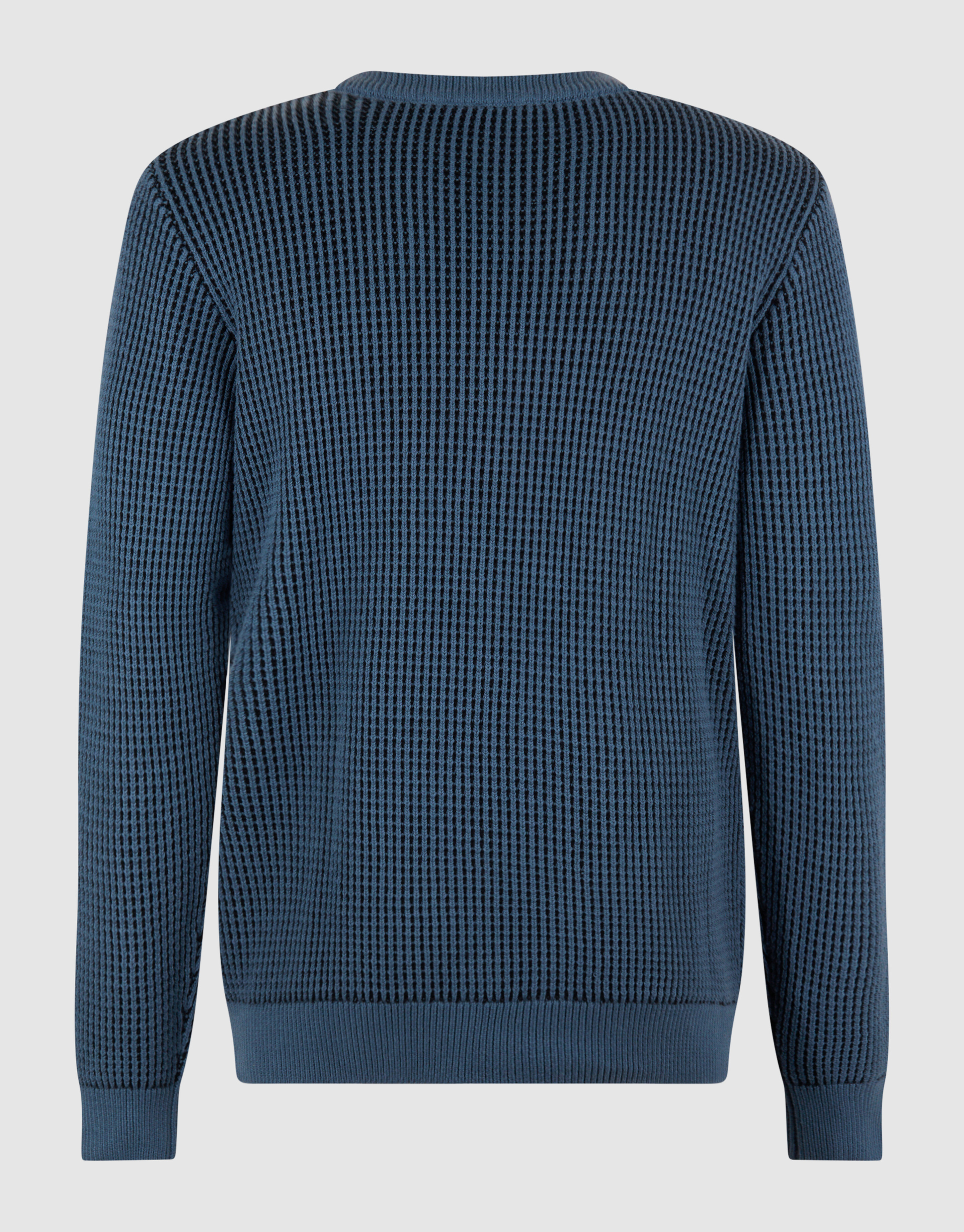 Geflochtener Strickpullover Blau SHOEBY MEN