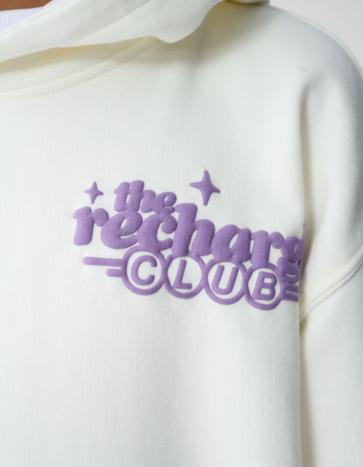 Recharged Artwork Hoodie Off White SHOEBY BOYS