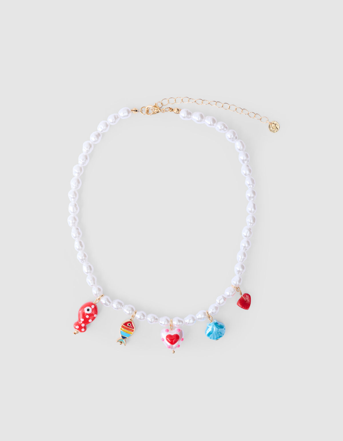 Meeresperlenkette Weiß SHOEBY ACCESSOIRES