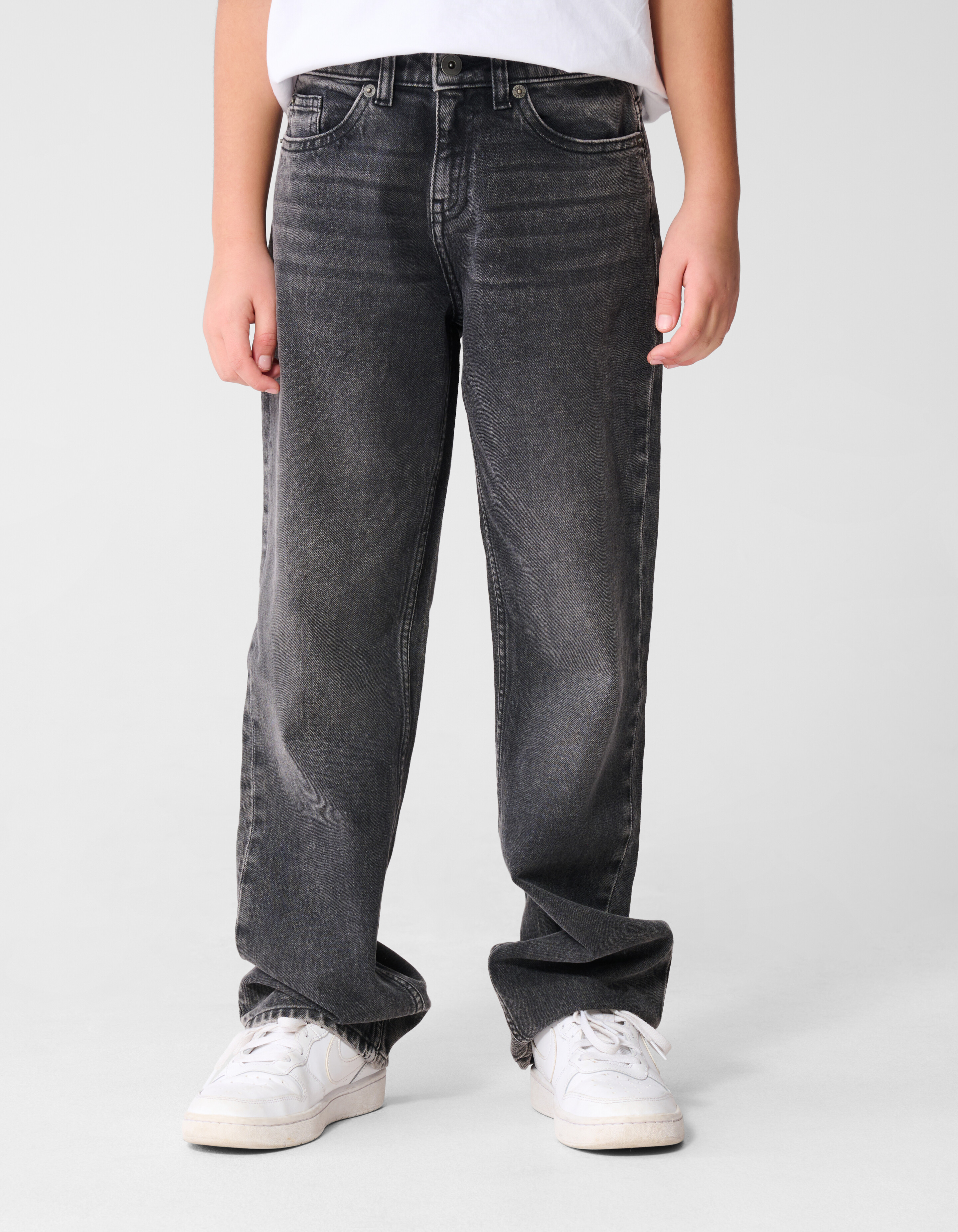 Baggy Jeans Dunkelgrau SHOEBY BOYS