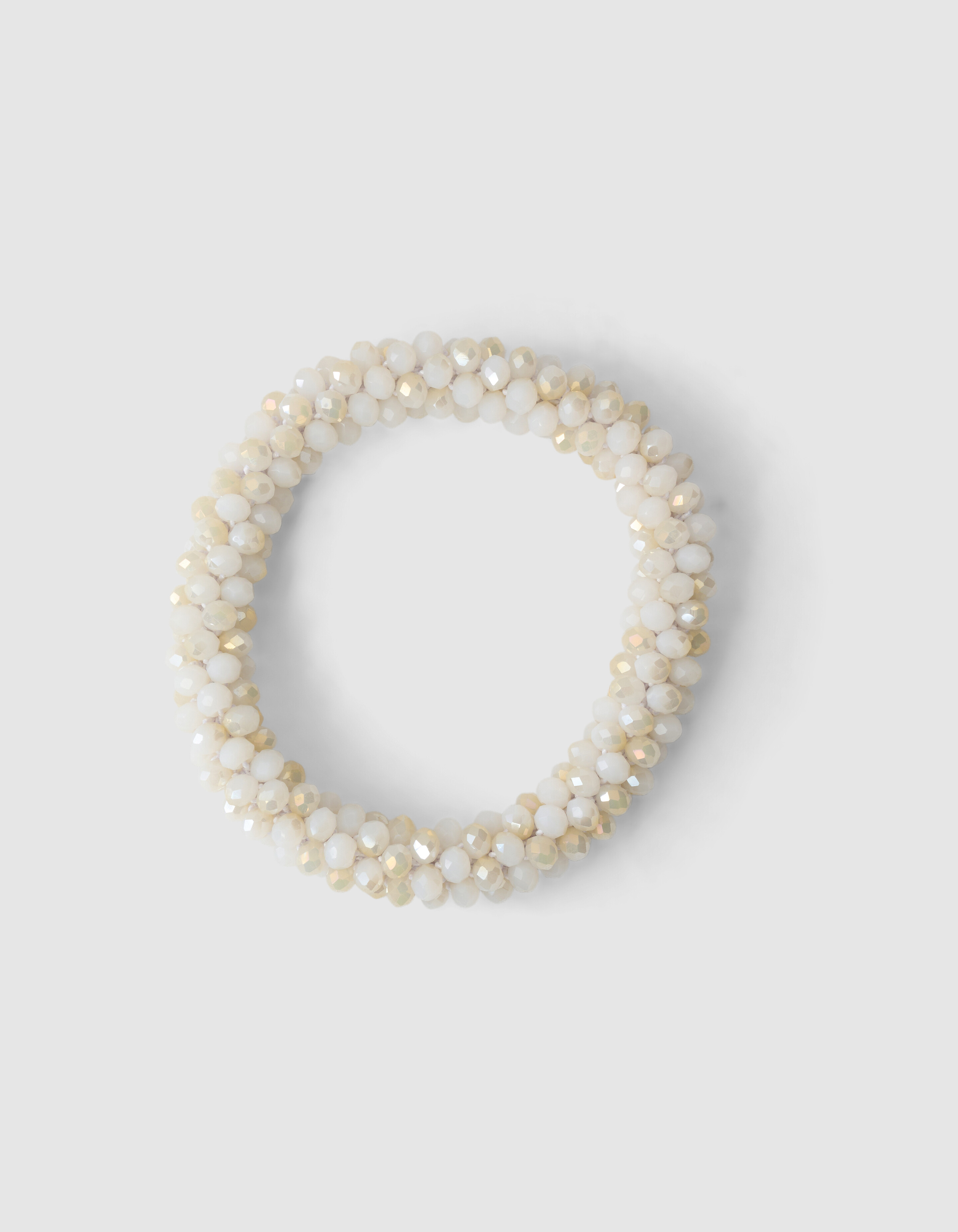 Beaded Haarband Beige SHOEBY ACCESSOIRES