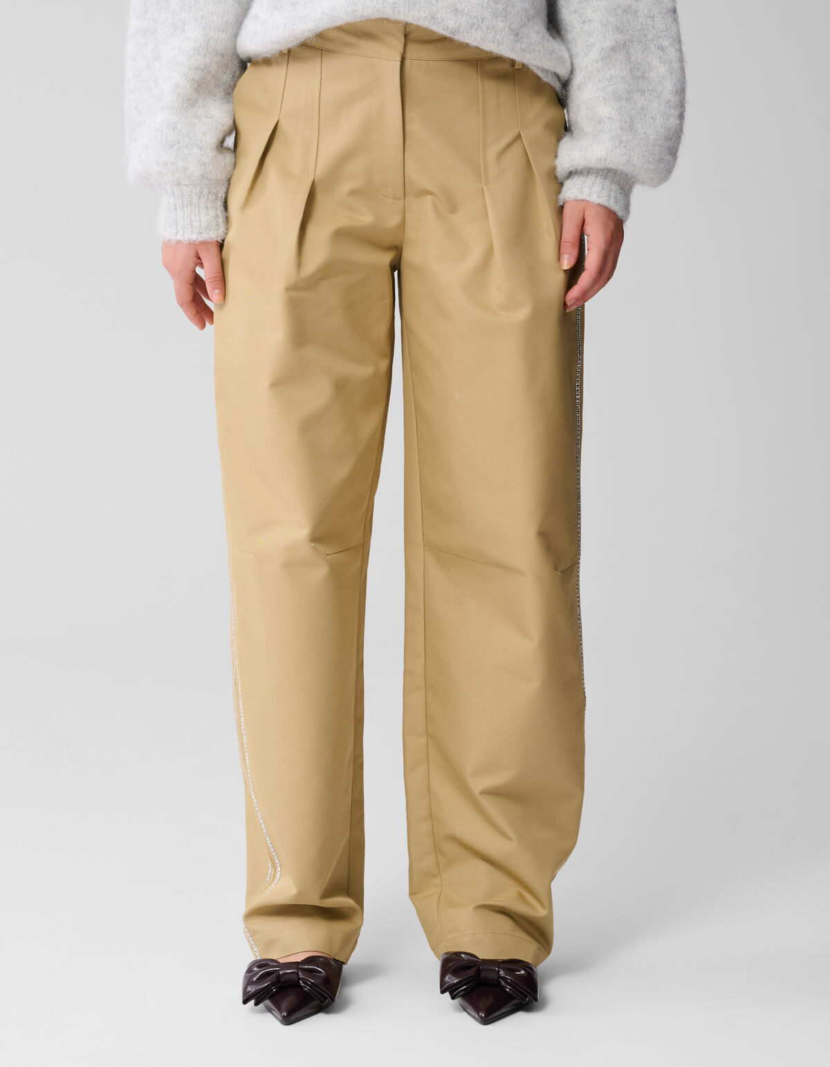 Strass Barrel Fit Hose Camel SHOEBY WOMEN