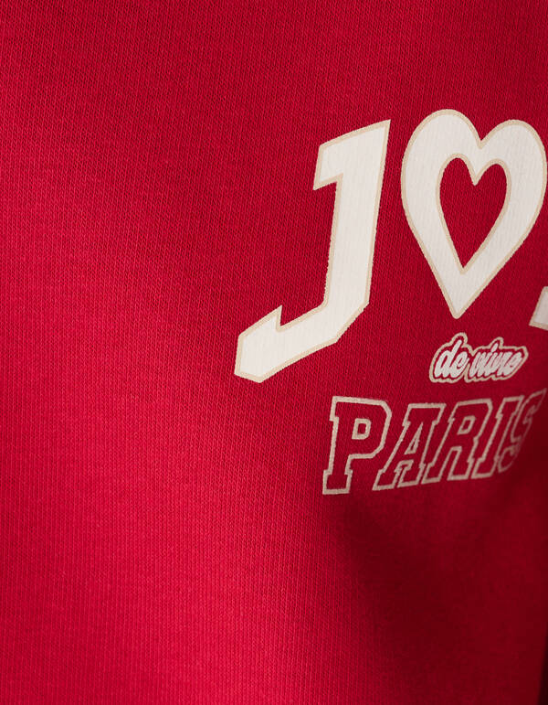 Joie De Vivre Artwork Pullover Rot SHOEBY GIRLS
