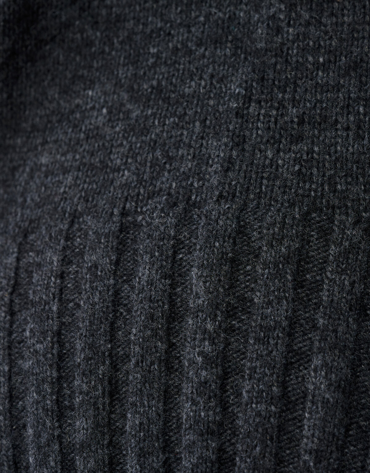 Übergroßer Strickpullover Dunkelgrau von Mieke SHOEBY WOMEN