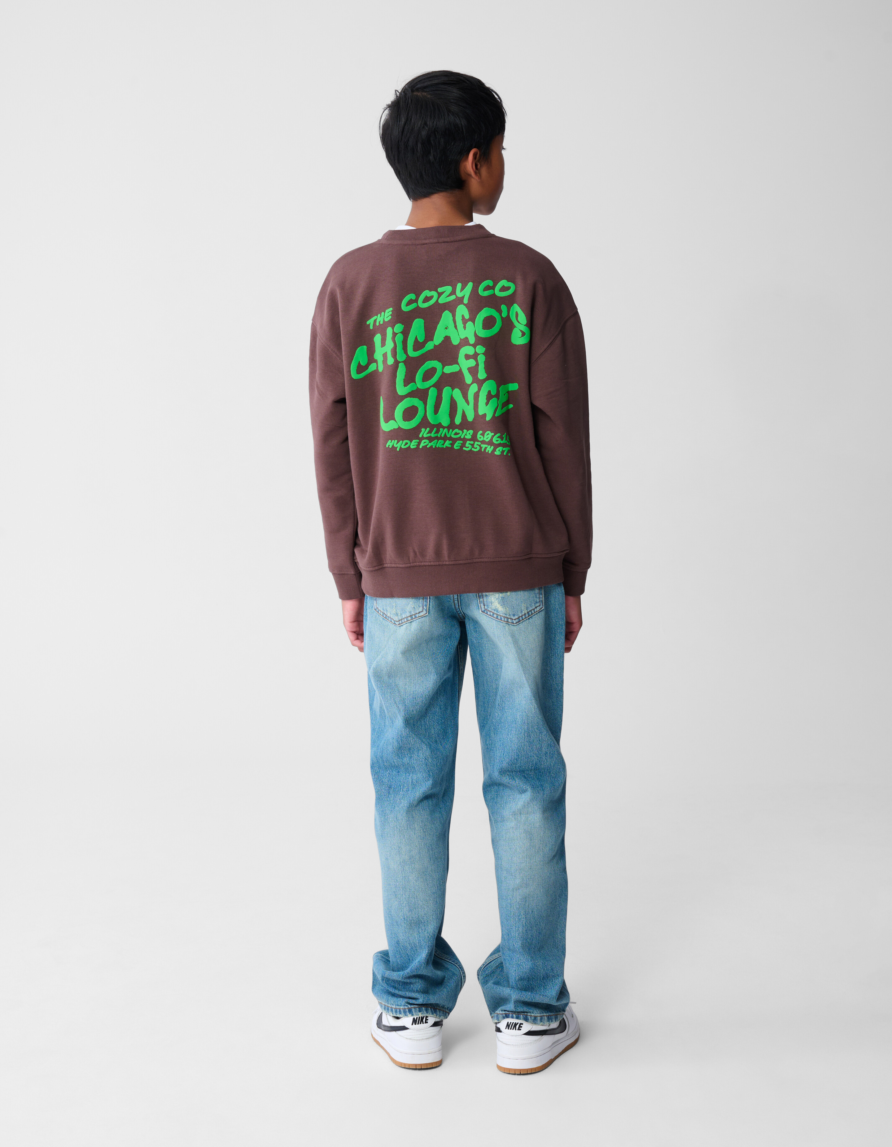 Chicago Artwork Pullover Braun SHOEBY BOYS