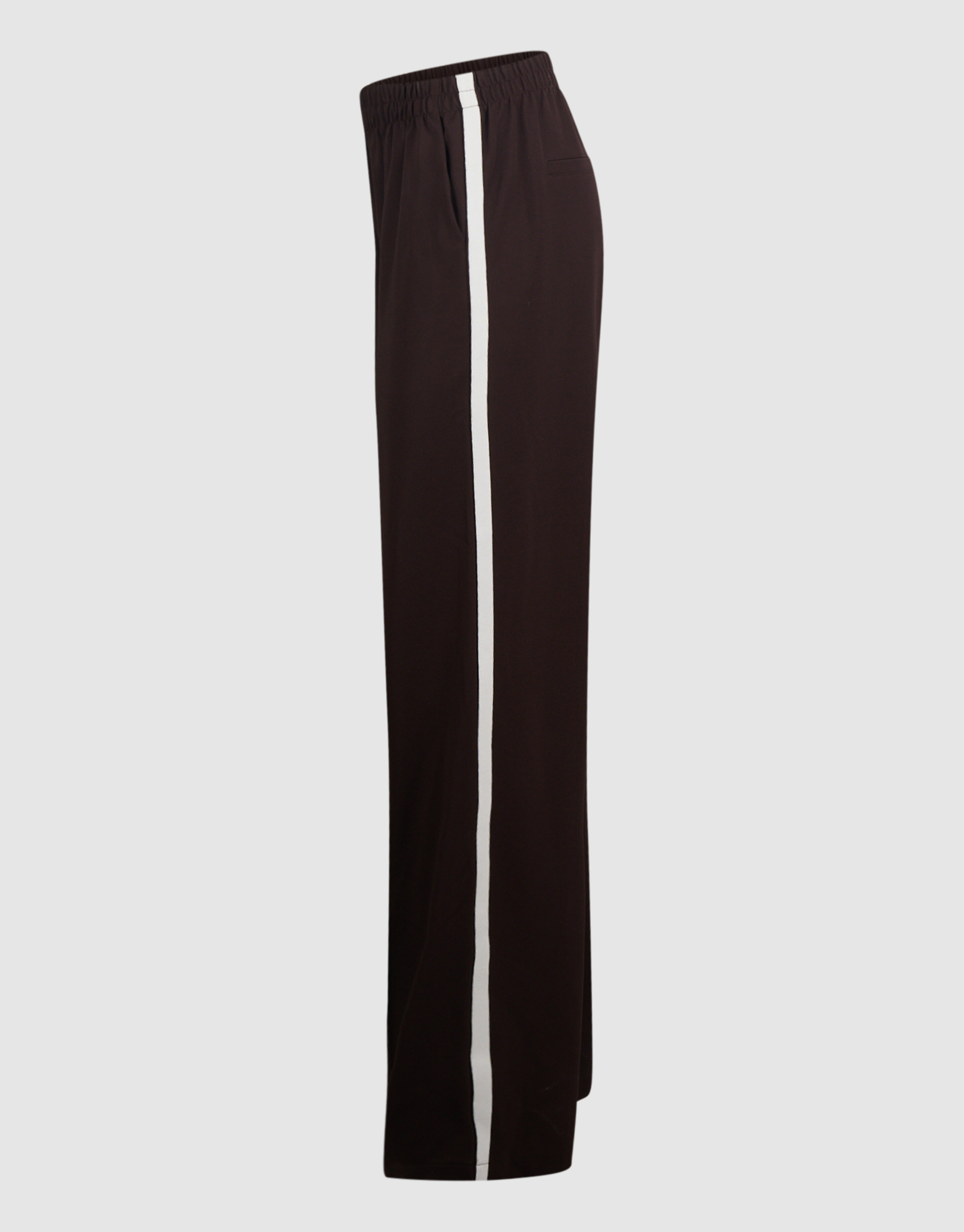 Sportliche weite Bein Hose Dunkelbraun SHOEBY WOMEN