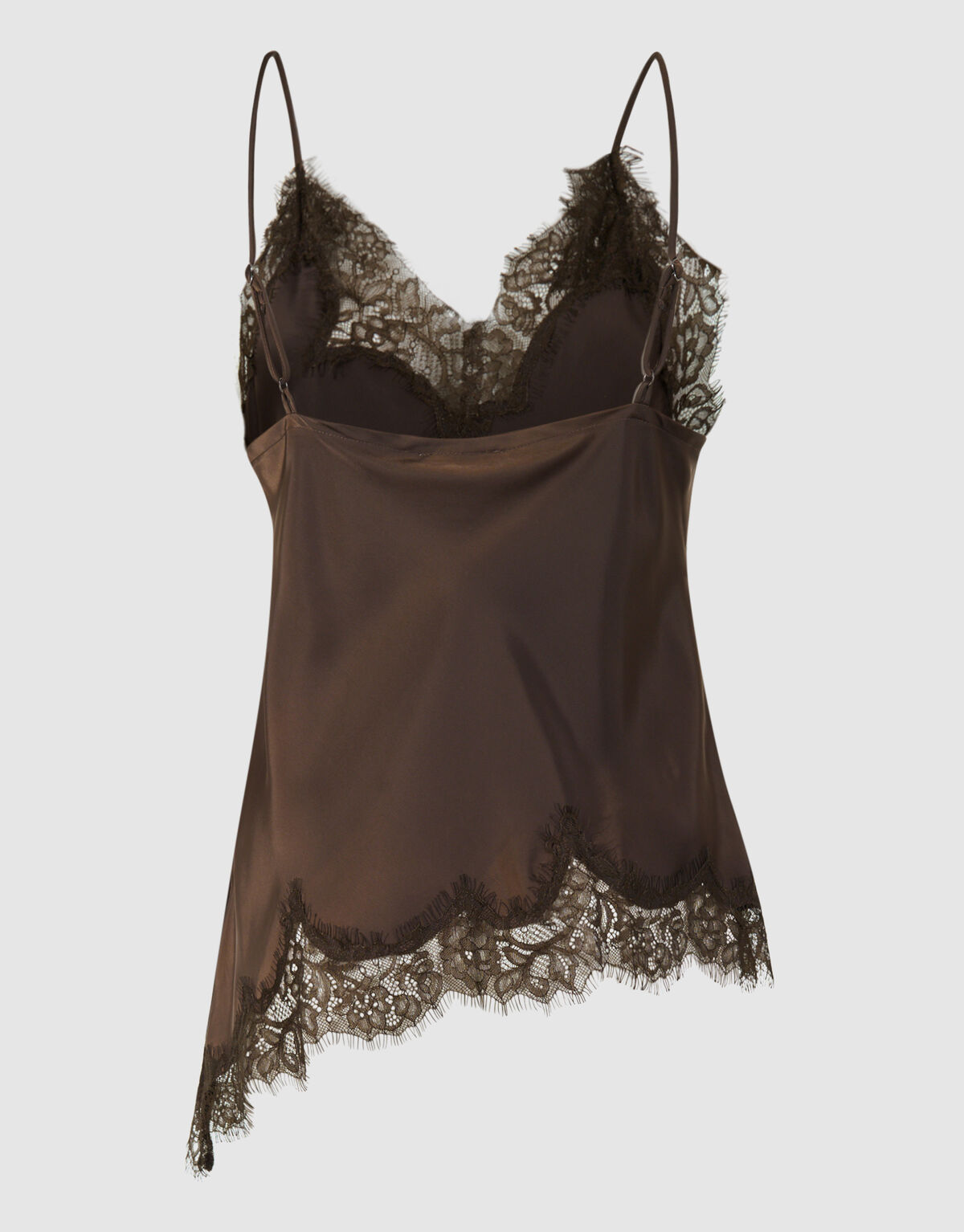 Kanten Asymmetrisches Top Braun SHOEBY WOMEN