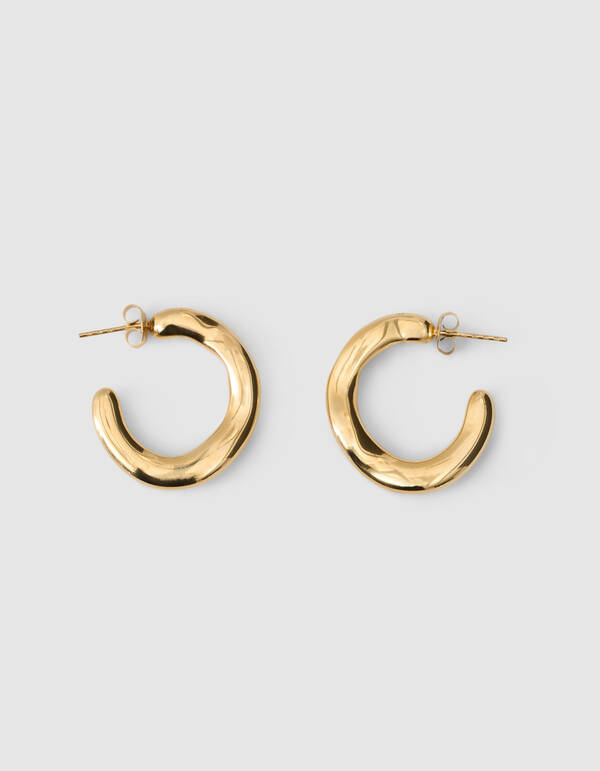 Gro&szlig;e Creolen Gold SHOEBY ACCESSOIRES