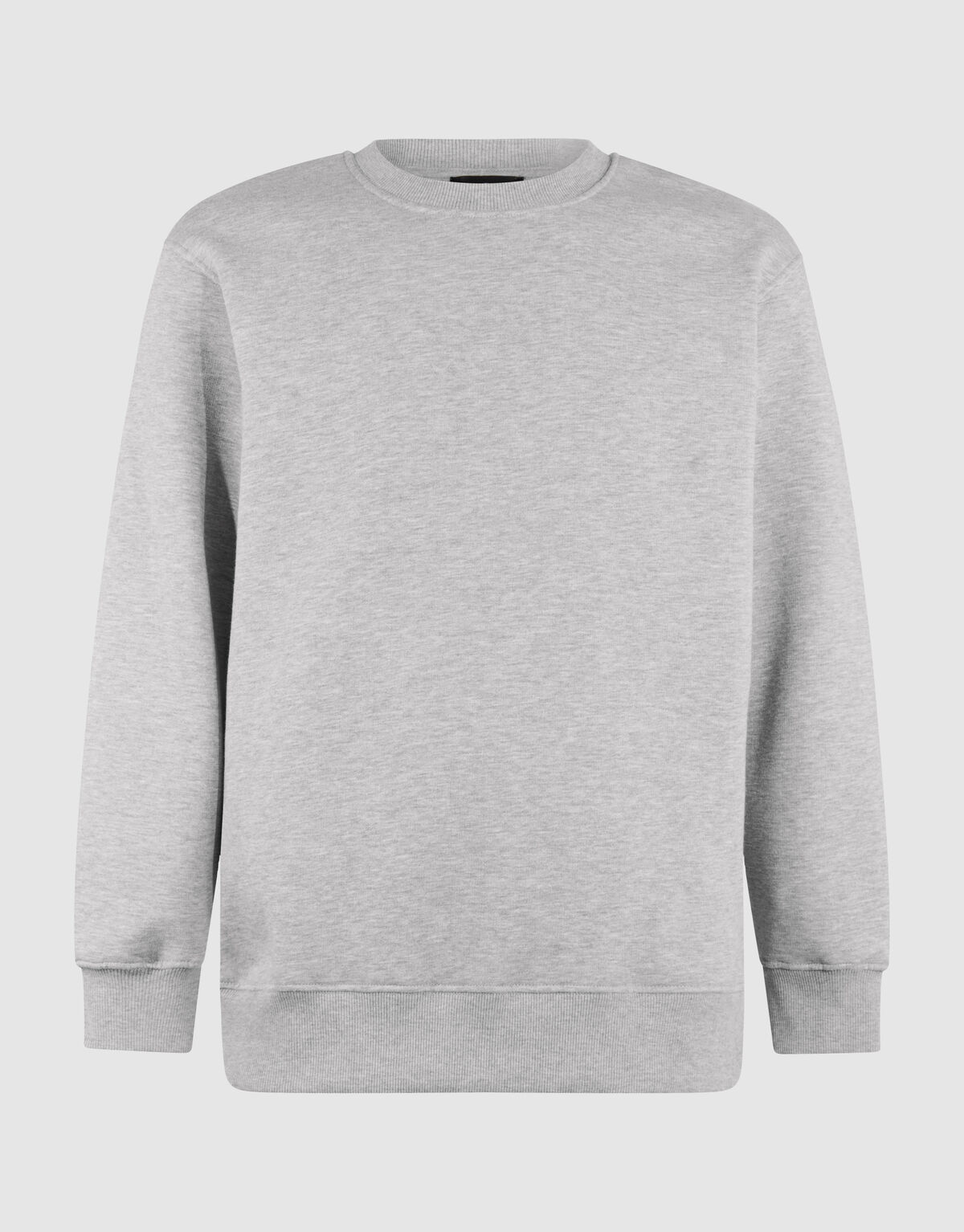 Rib Spark Sweater Hellgrau SHOEBY MEN