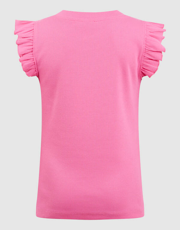 R&uuml;schentop Herz Rosa SHOEBY GIRLS