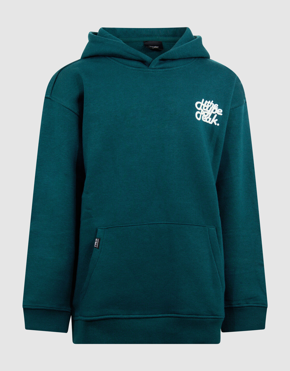 Hype Artwork Hoodie Dunkelgr&uuml;n SHOEBY BOYS