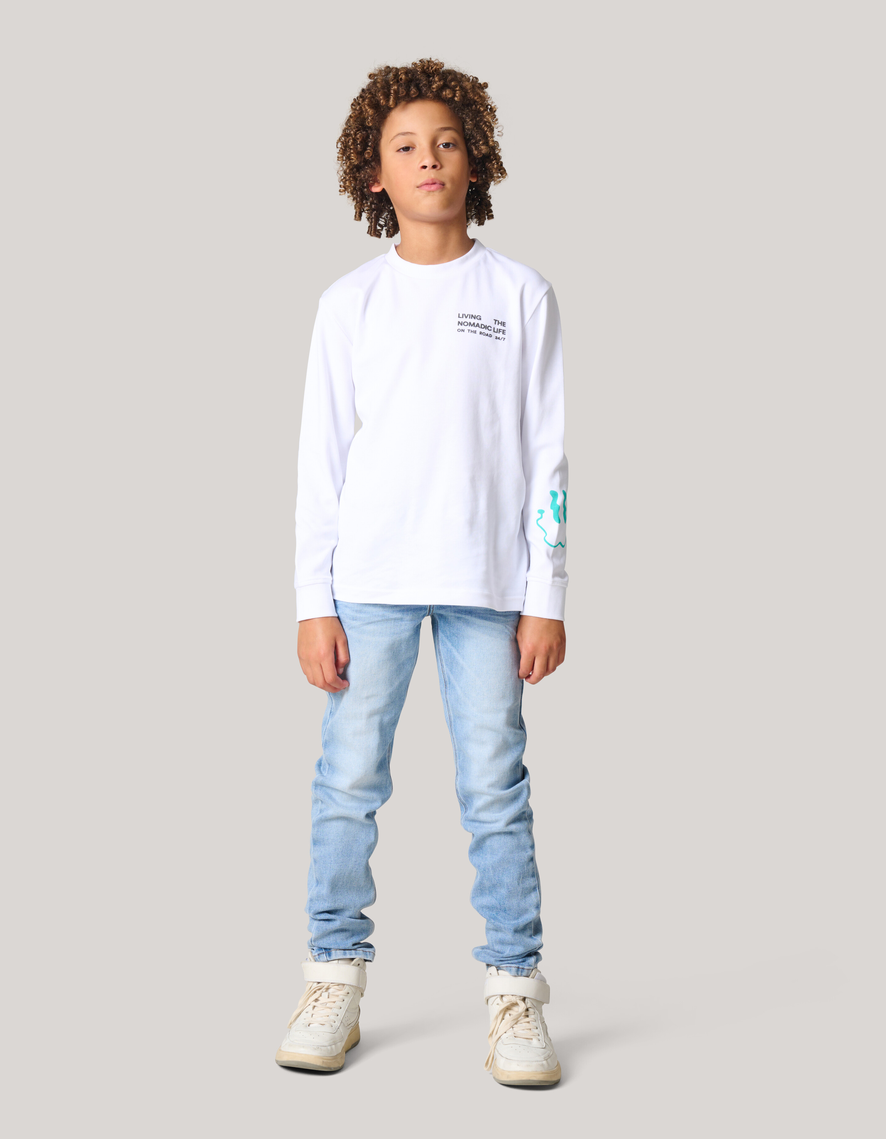 Regular Fit Jeans Hellblau SHOEBY BOYS
