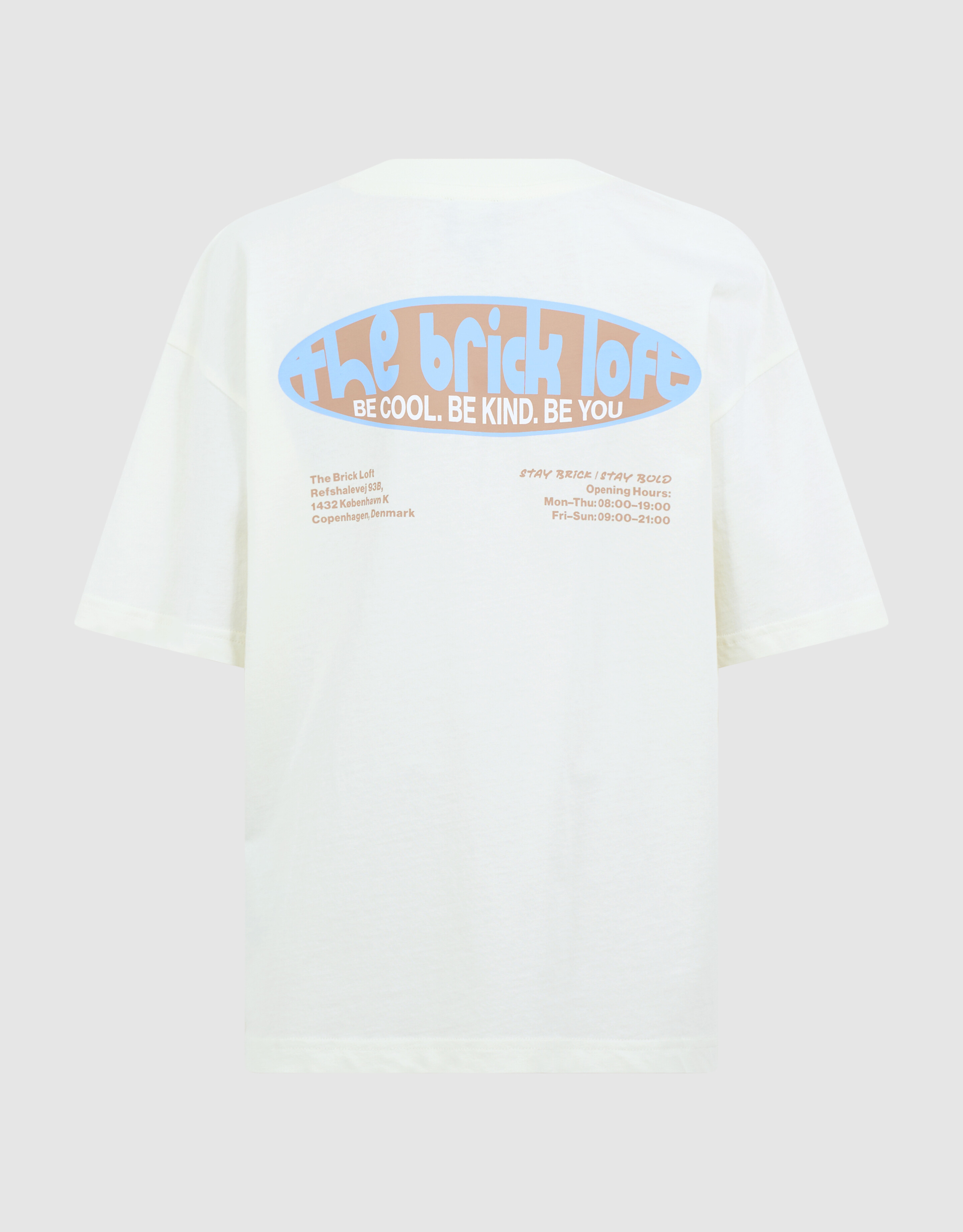 Brick Artwork T-Shirt Gebrochen Wei&szlig; SHOEBY BOYS