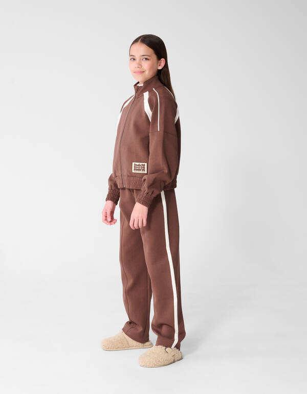 Sweat-Barrel-Hose Braun SHOEBY GIRLS