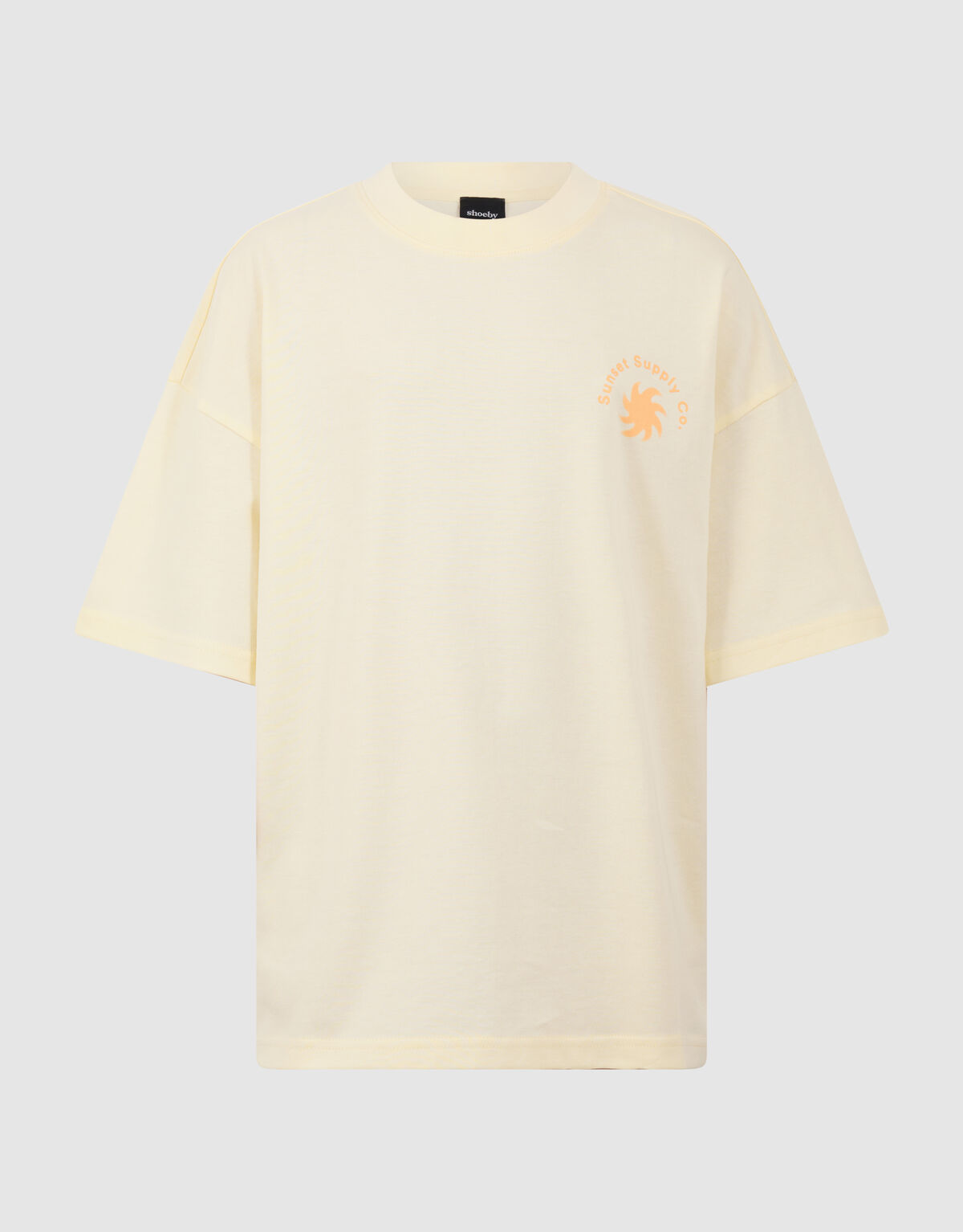 Sunset Artwork T-Shirt Hellgelb SHOEBY BOYS