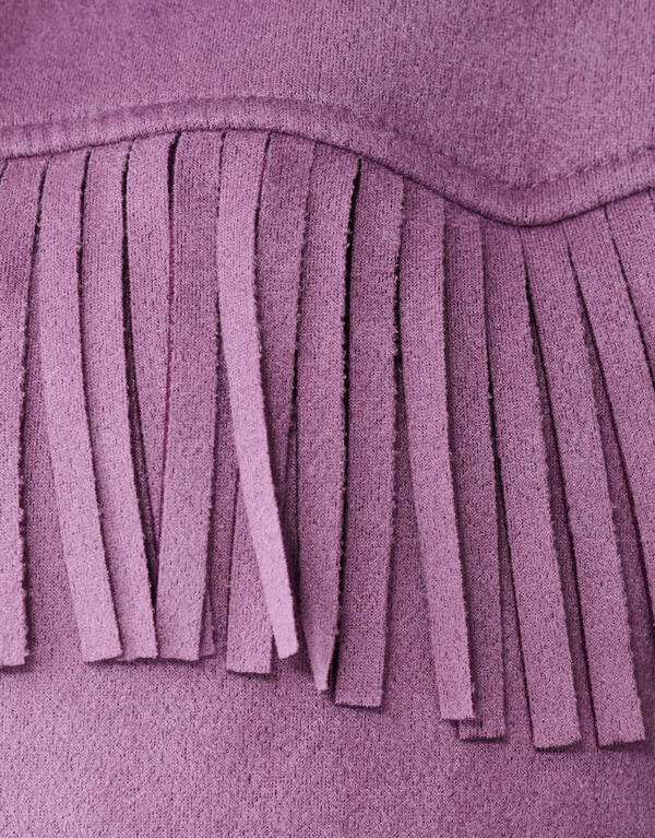 Suede Bluse Lila SHOEBY GIRLS