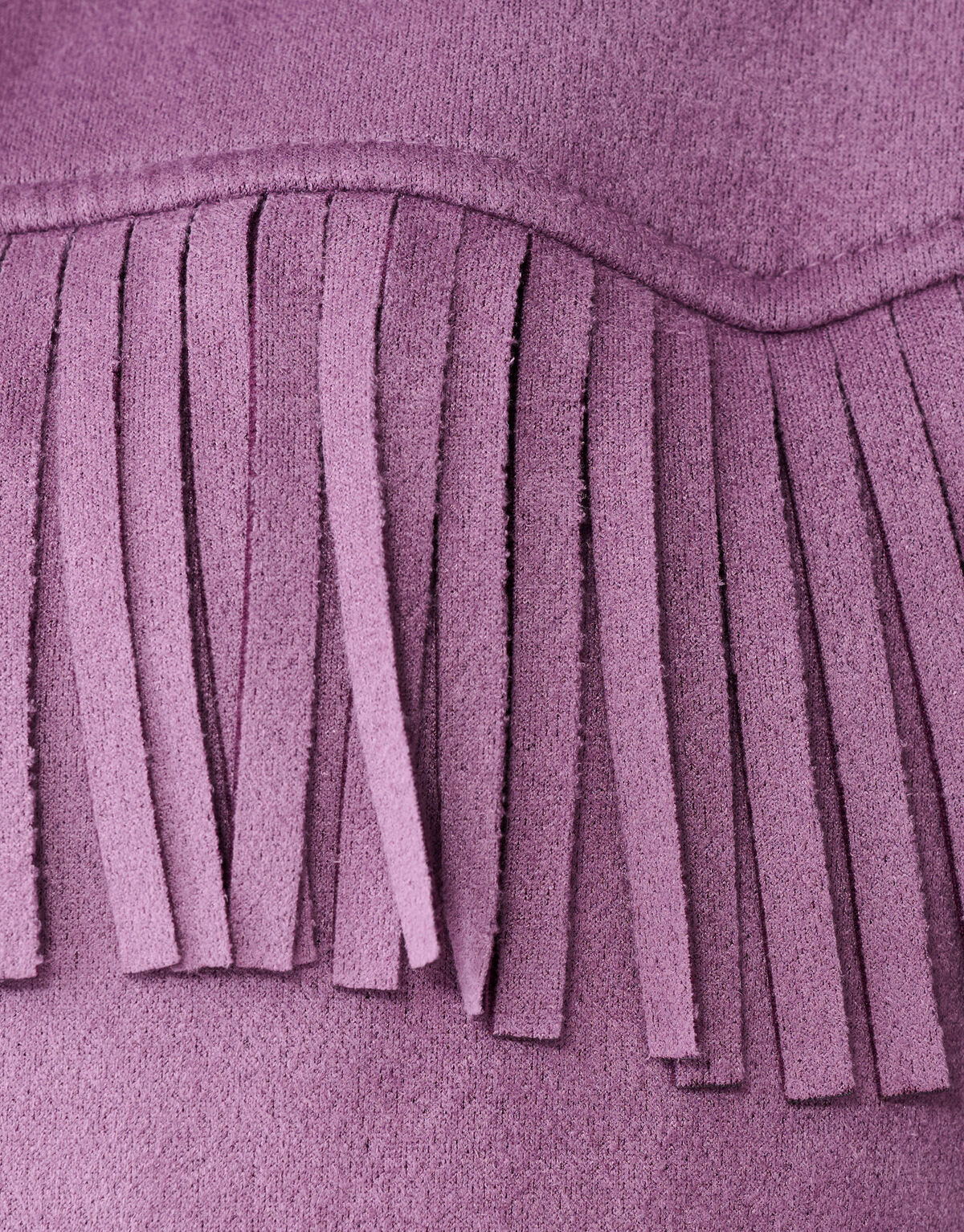 Suede Bluse Lila SHOEBY GIRLS