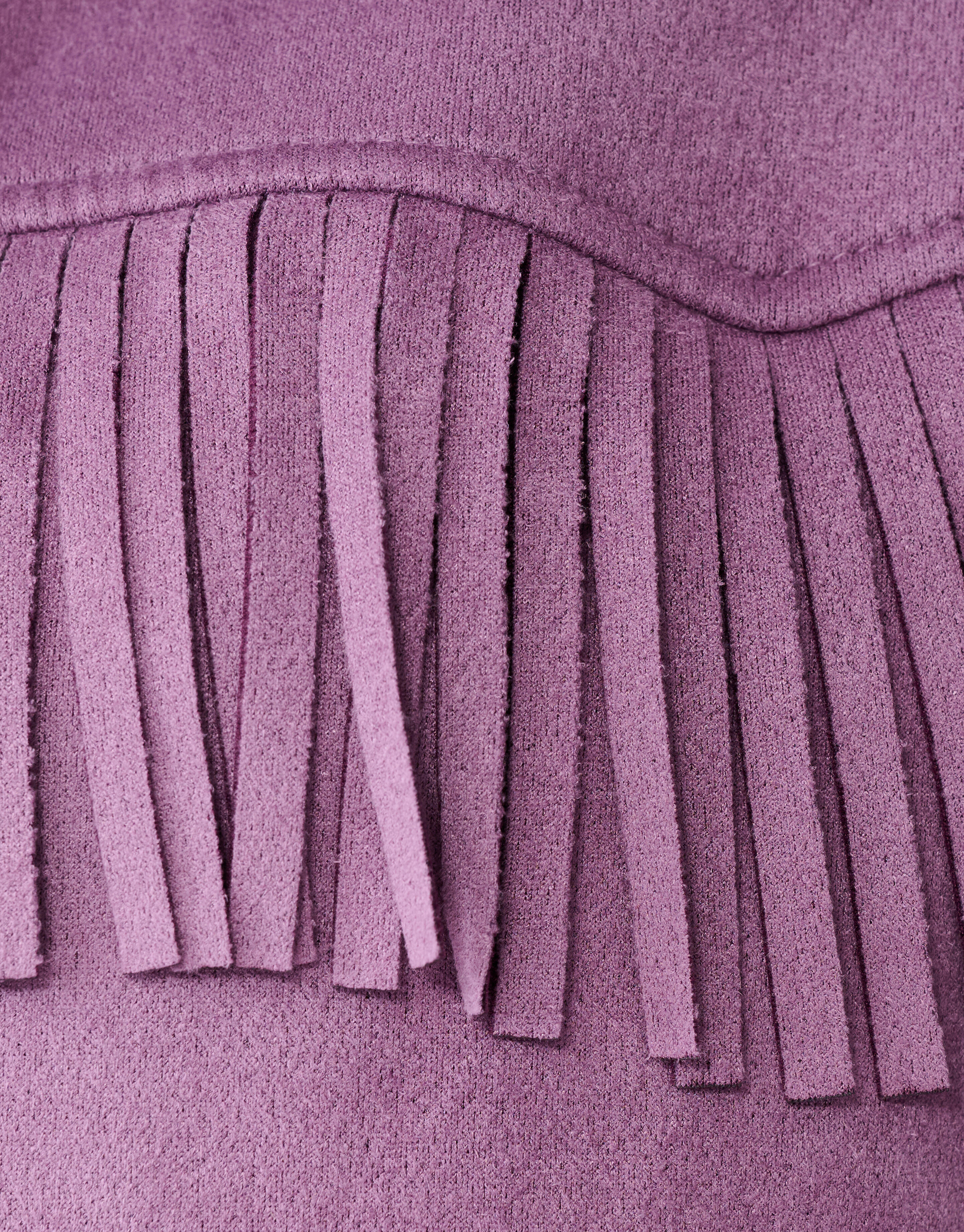 Suede Bluse Lila SHOEBY GIRLS