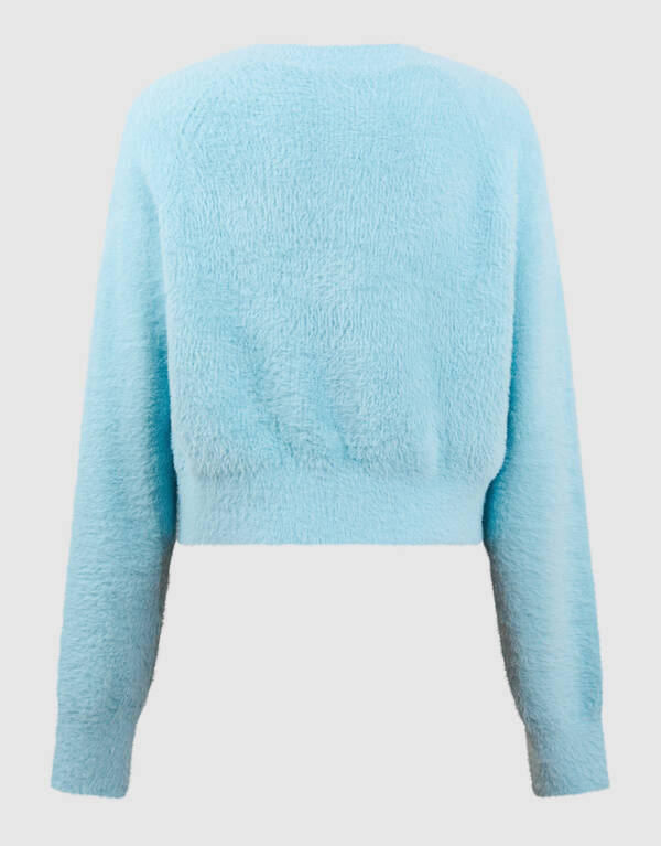 Hairy Bow Weste Blau SHOEBY GIRLS