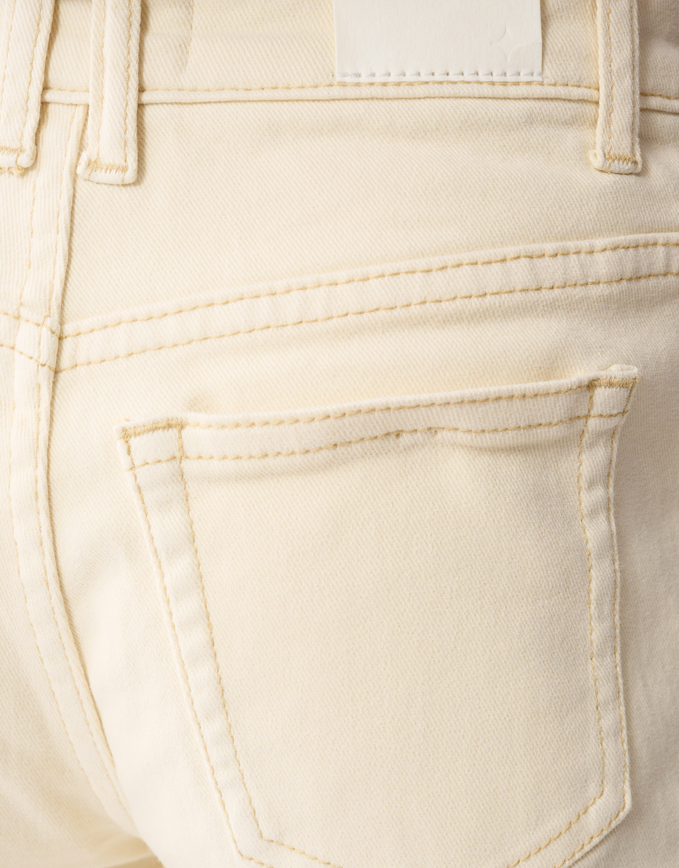 Barrel Fit Broek Gebroken Wit SHOEBY GIRLS