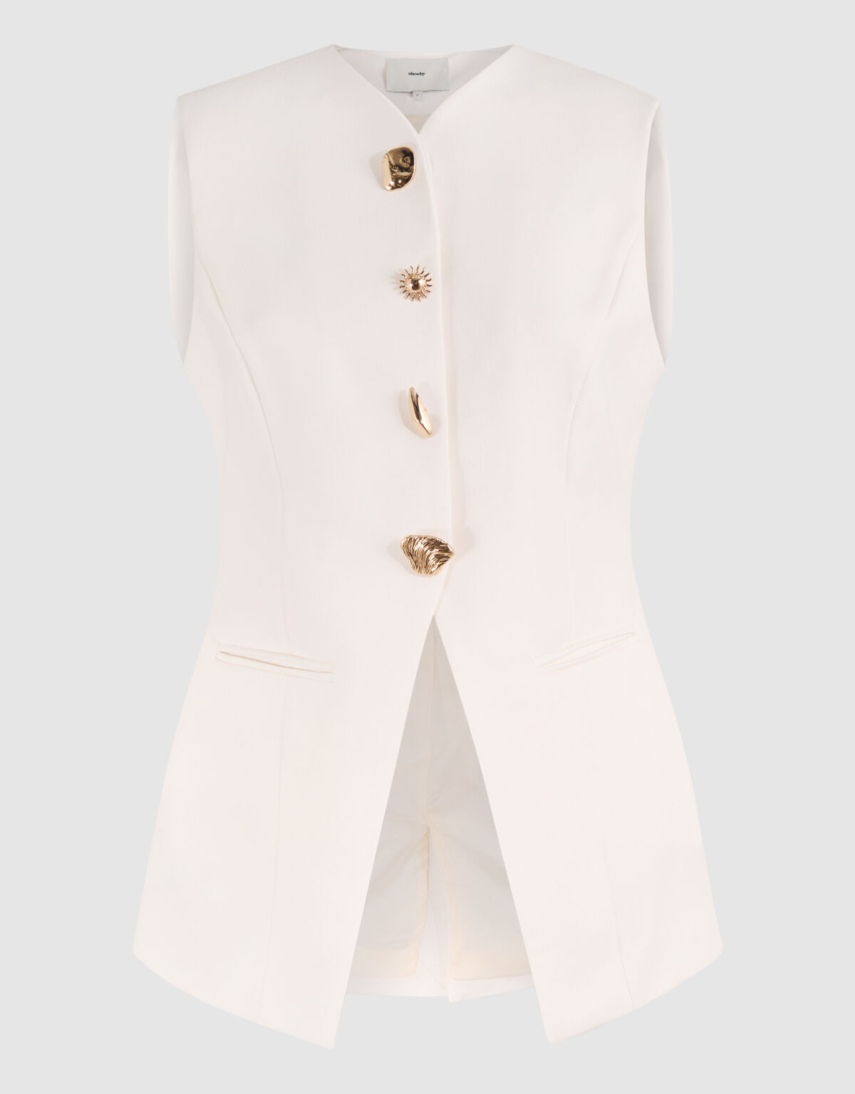 Sanduhr-Gilet Off White SHOEBY WOMEN
