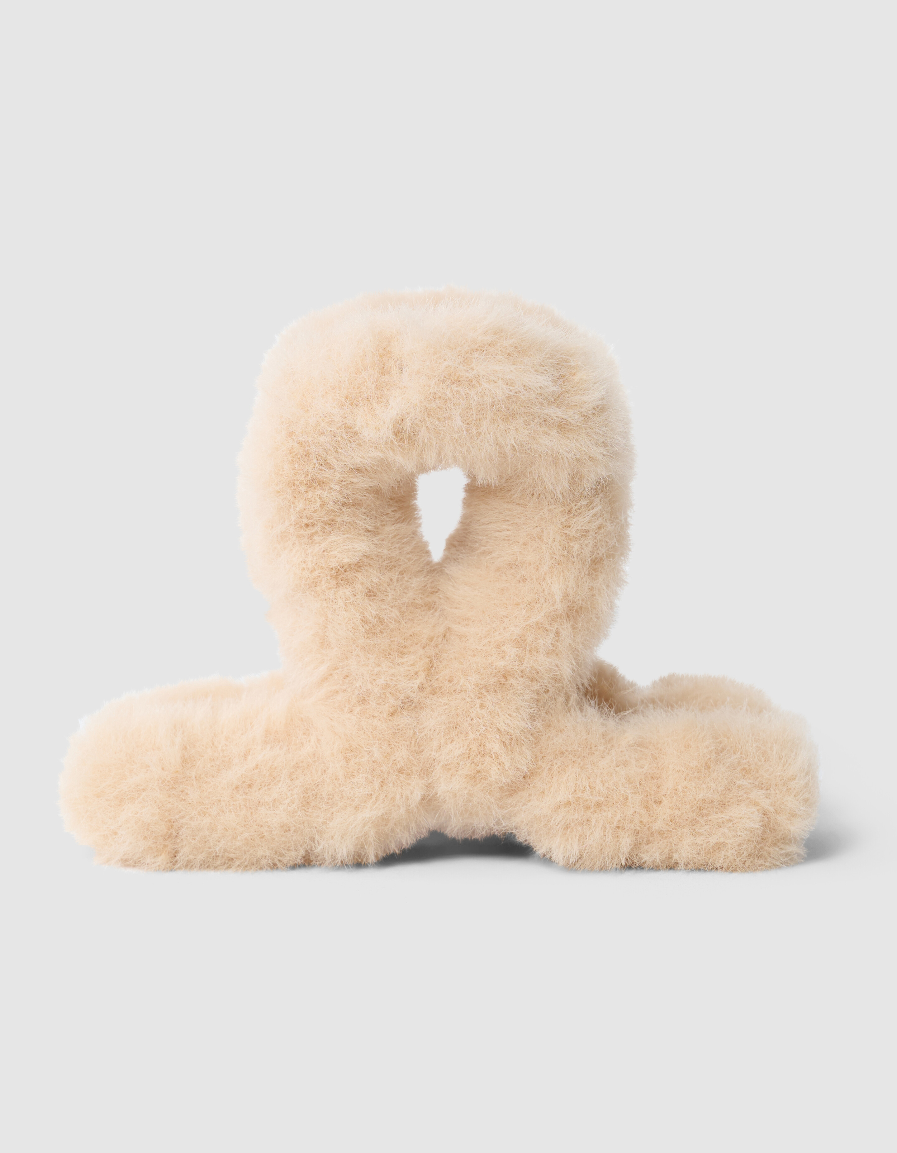 Fluffy Fur Haarclip Hellbraun SHOEBY ACCESSOIRES